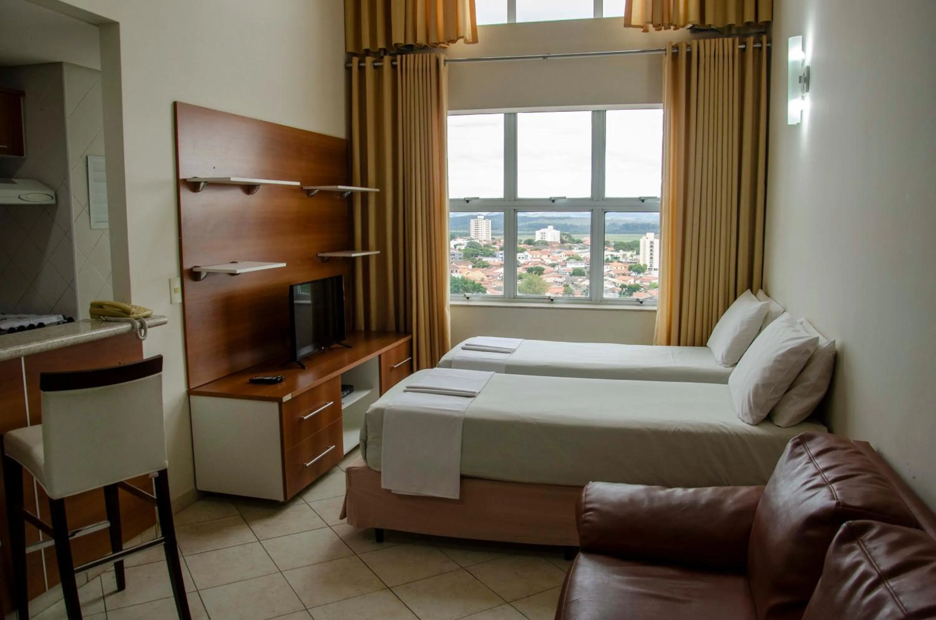 Bed in Hotel City Hall