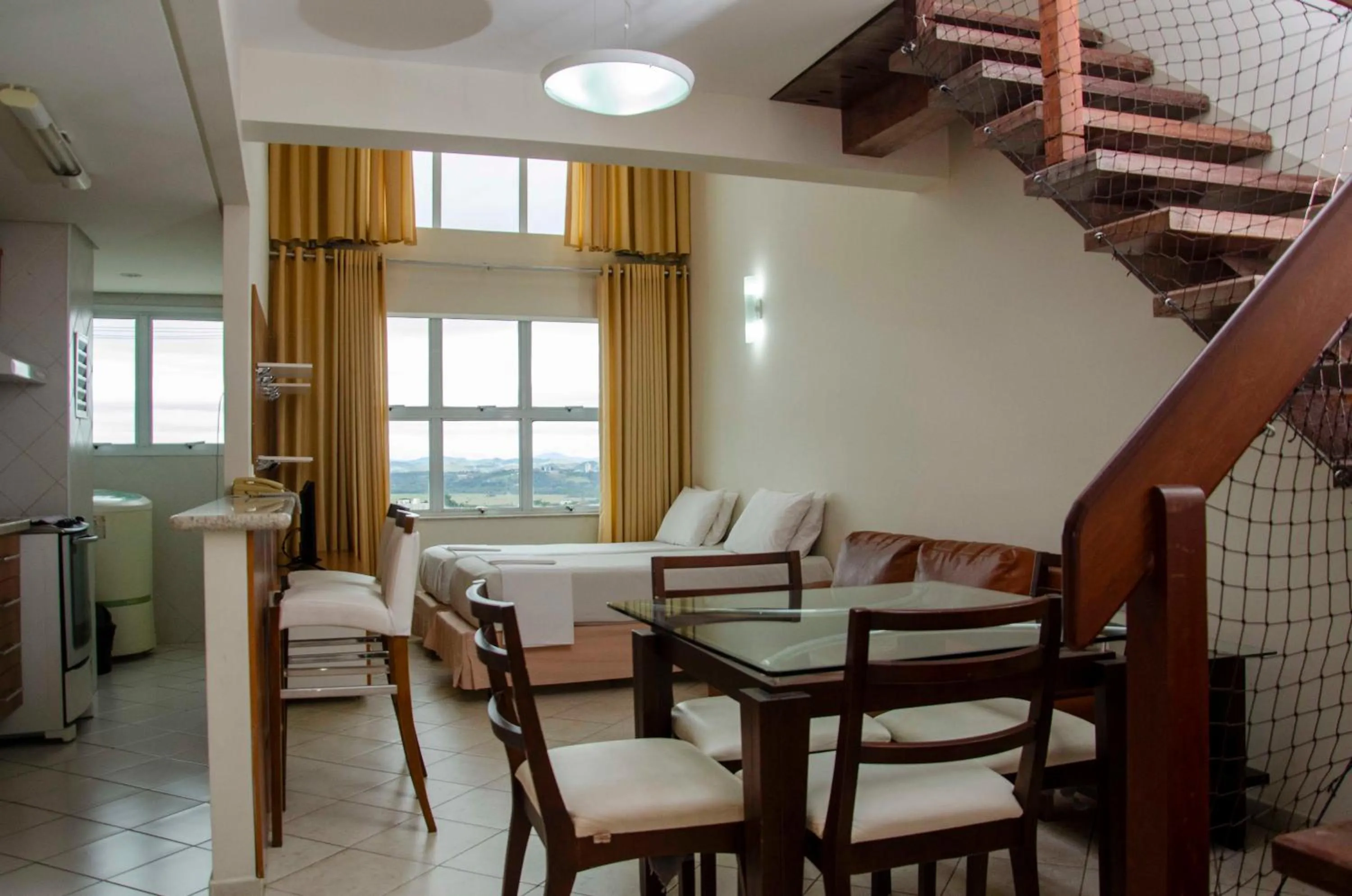 Bed in Hotel City Hall