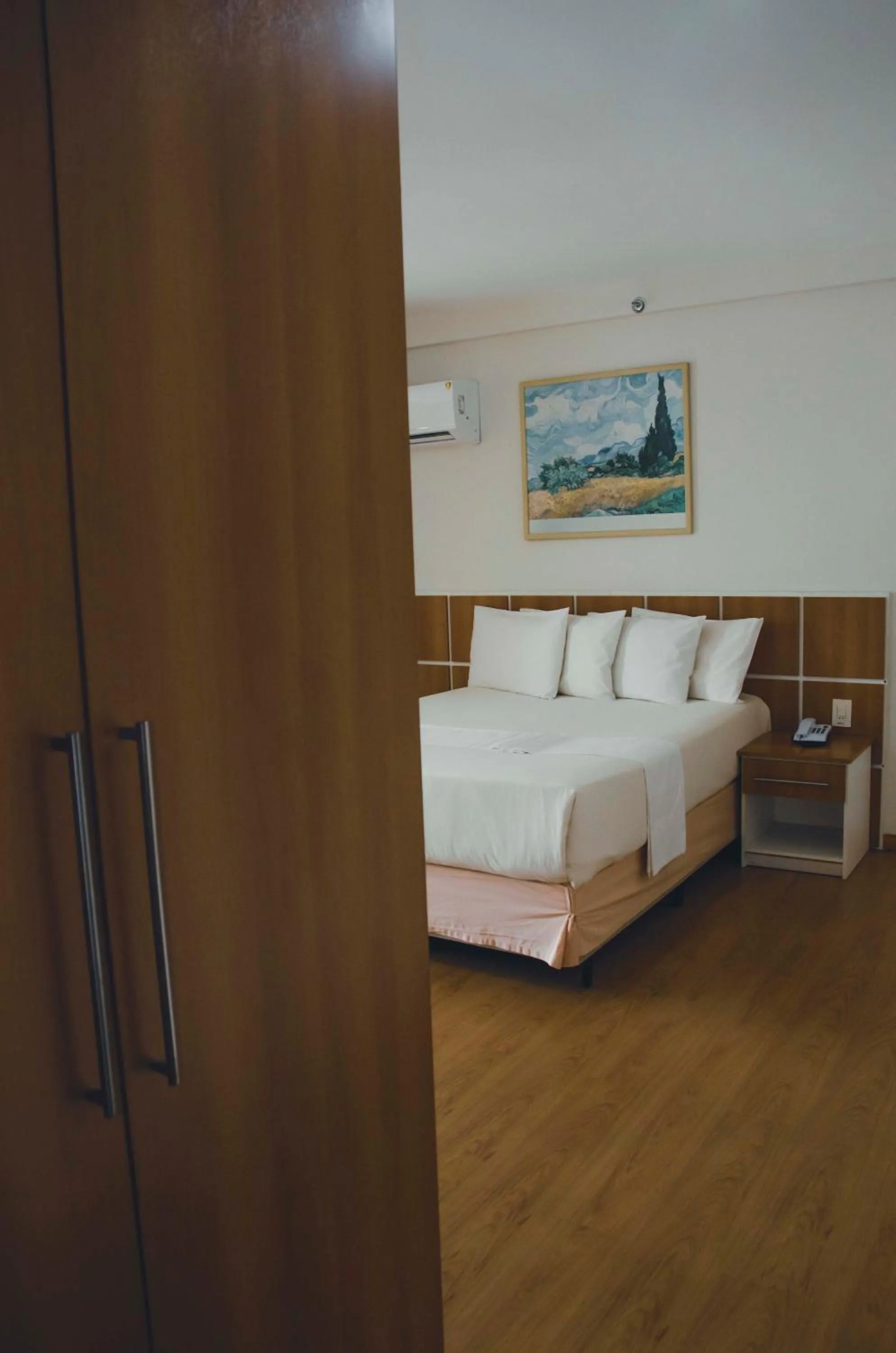 Bed in Hotel City Hall