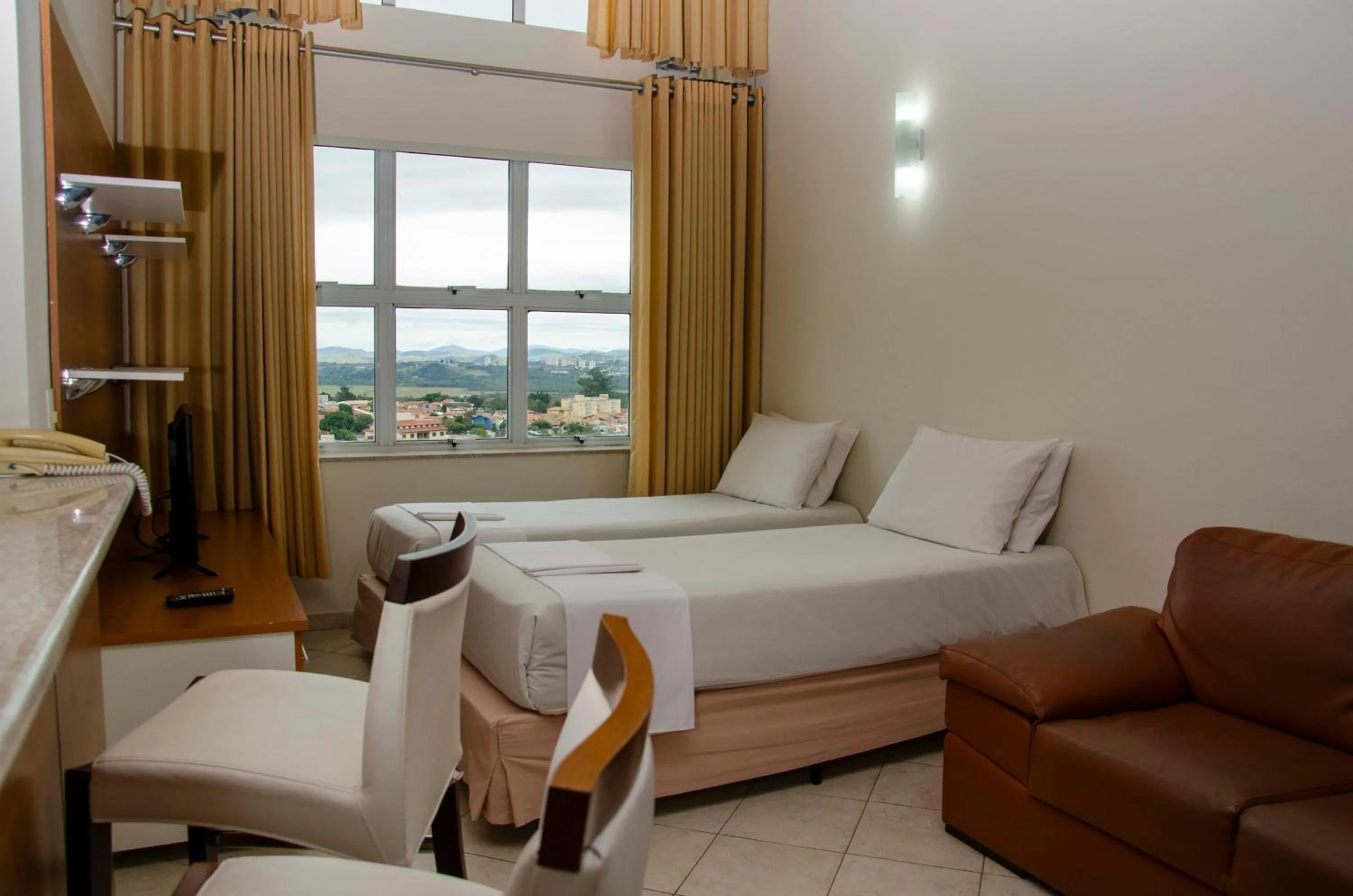 Bed in Hotel City Hall