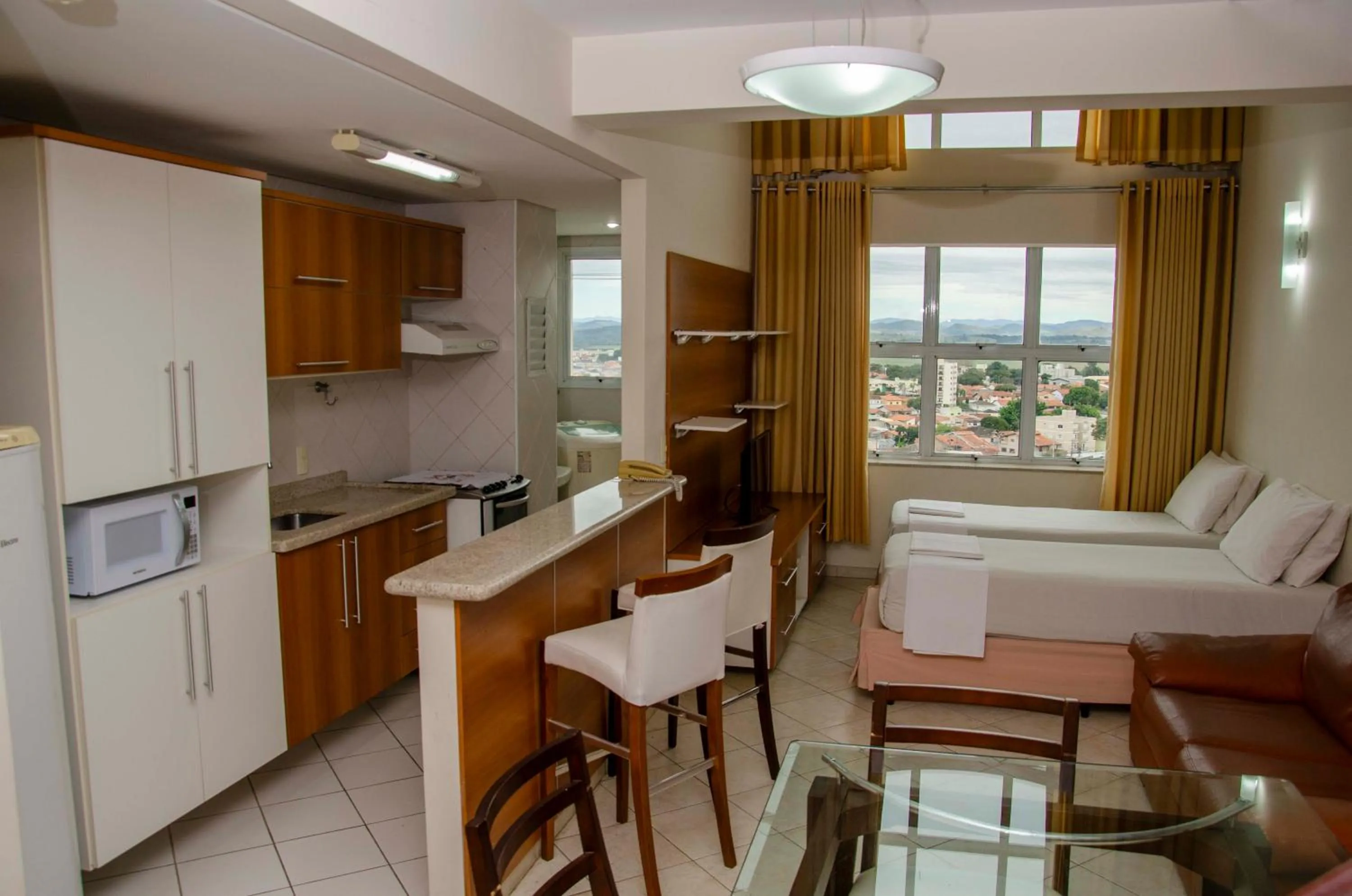 Bed in Hotel City Hall