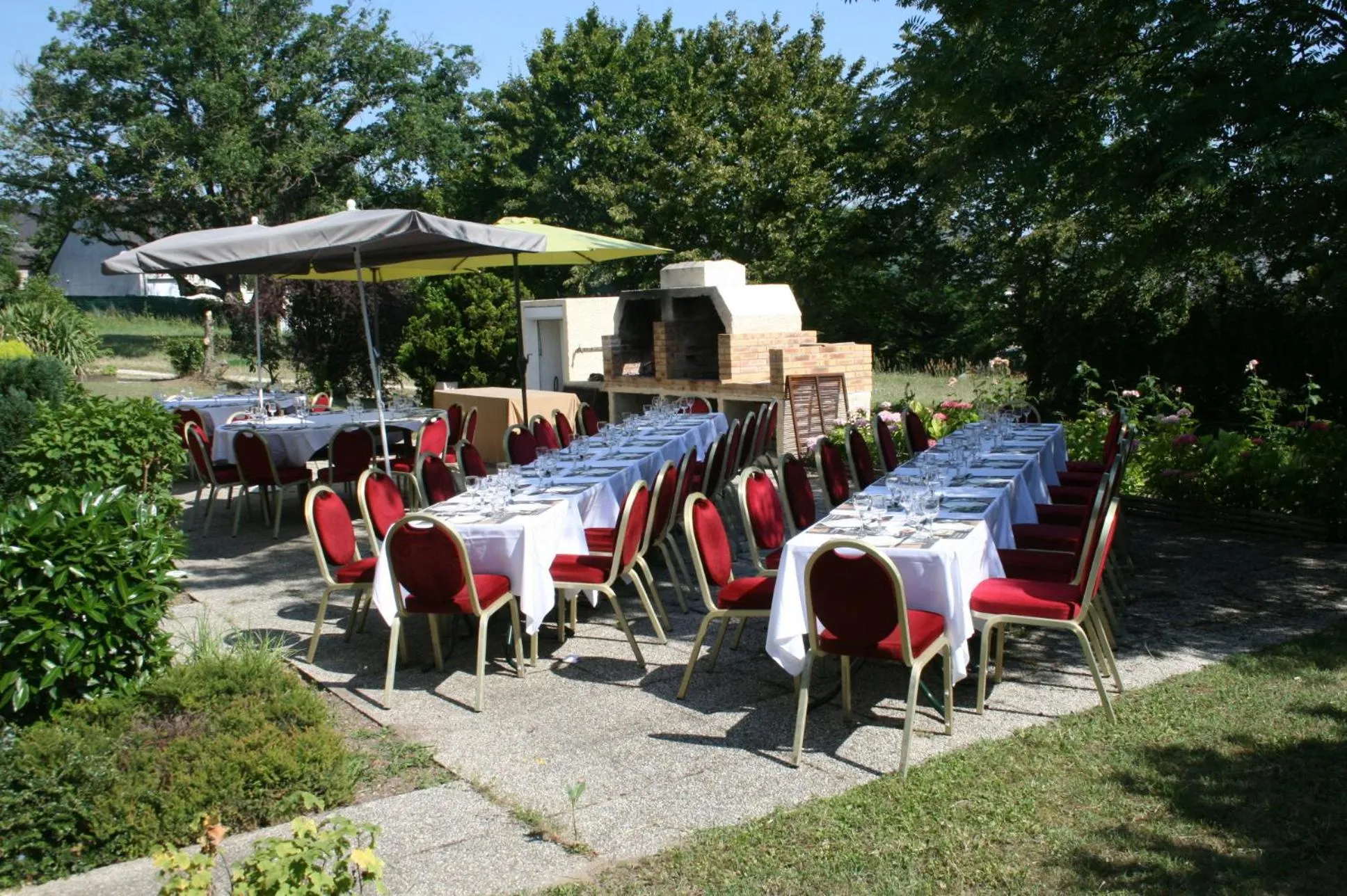 Patio in Campanile Saumur