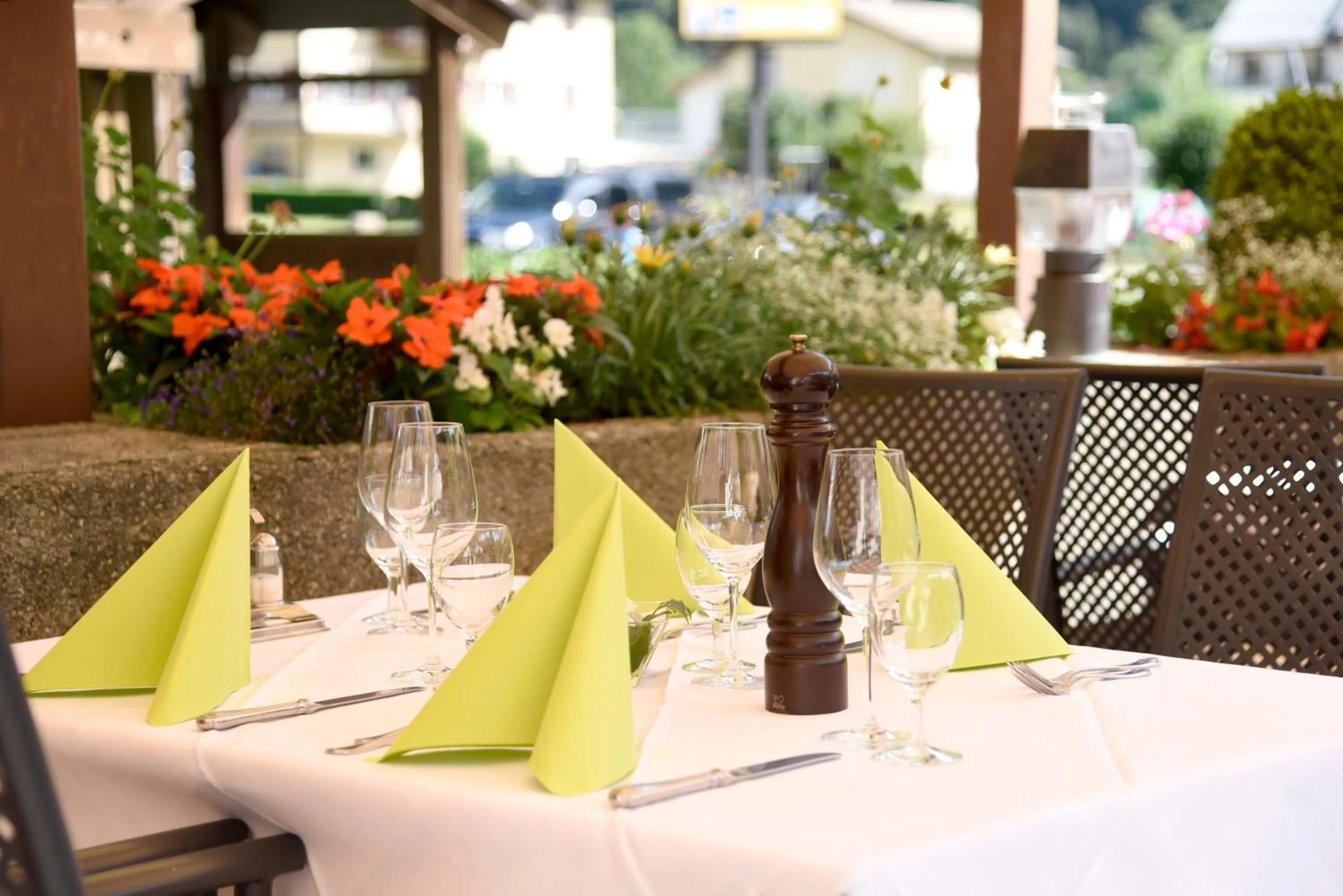 Garden view in Albergo Lardi
