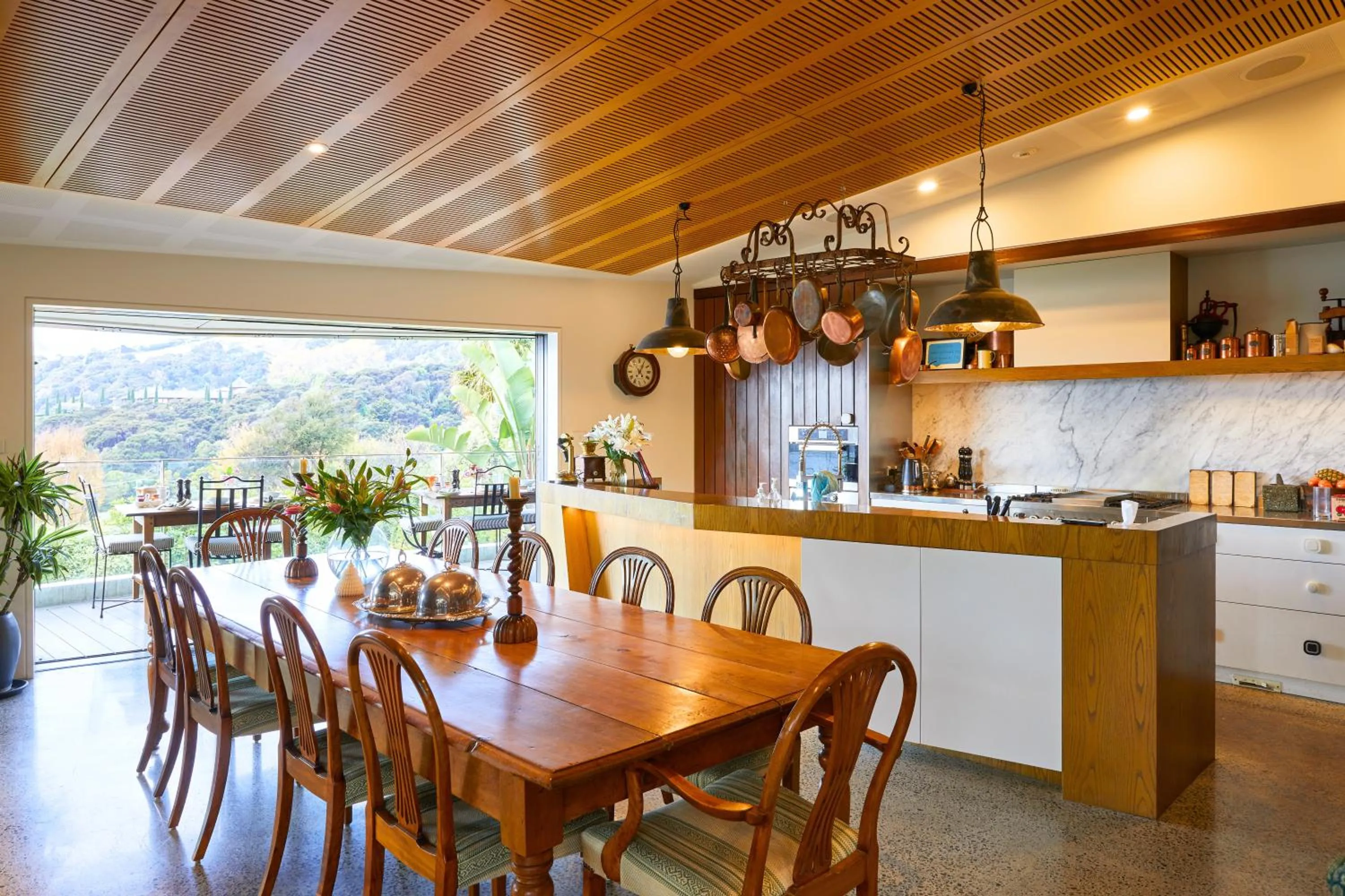 Dining area in Newton Heights