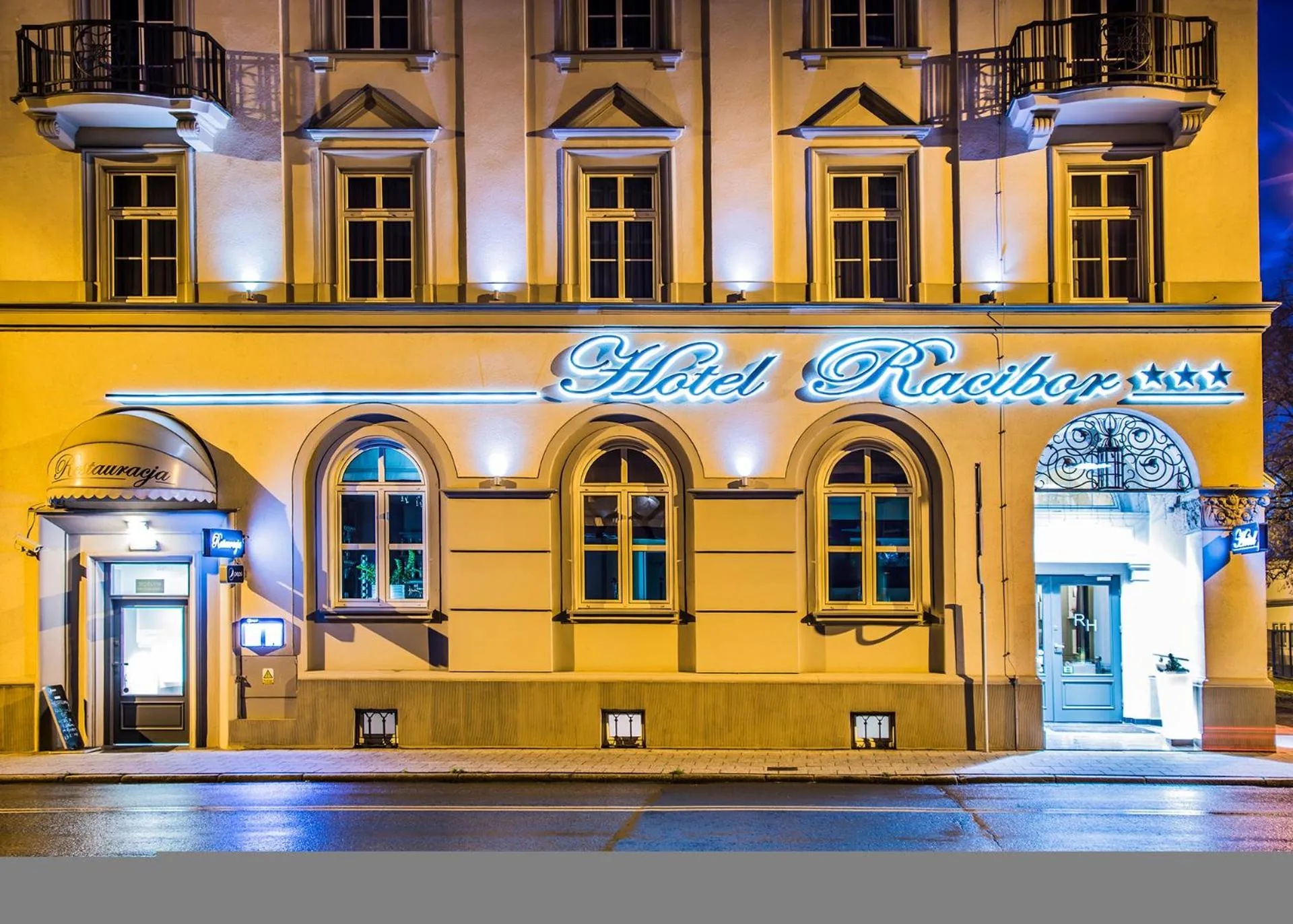 Property building in Hotel Racibor