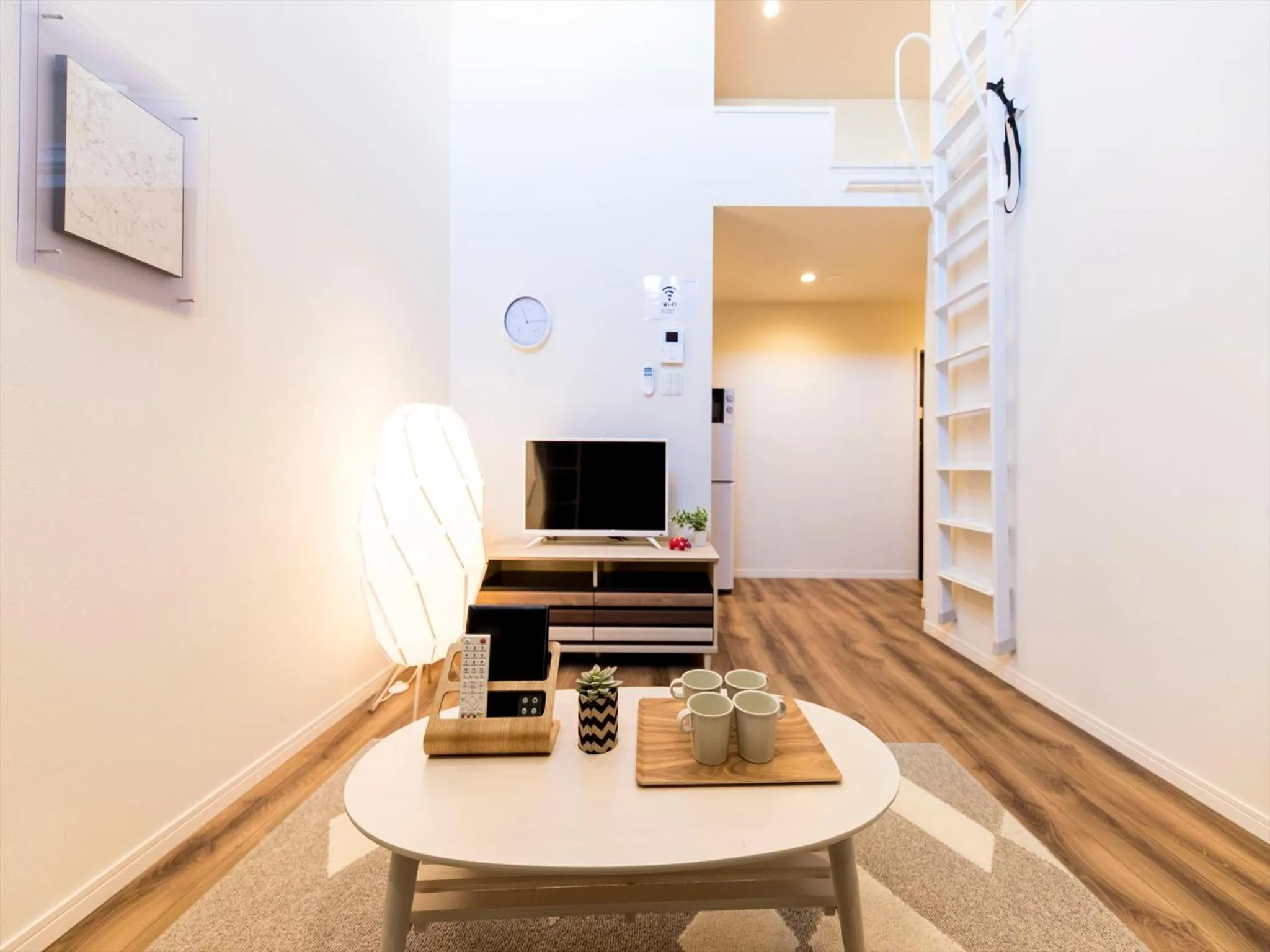 Living room in TRIP POD CHIYO A