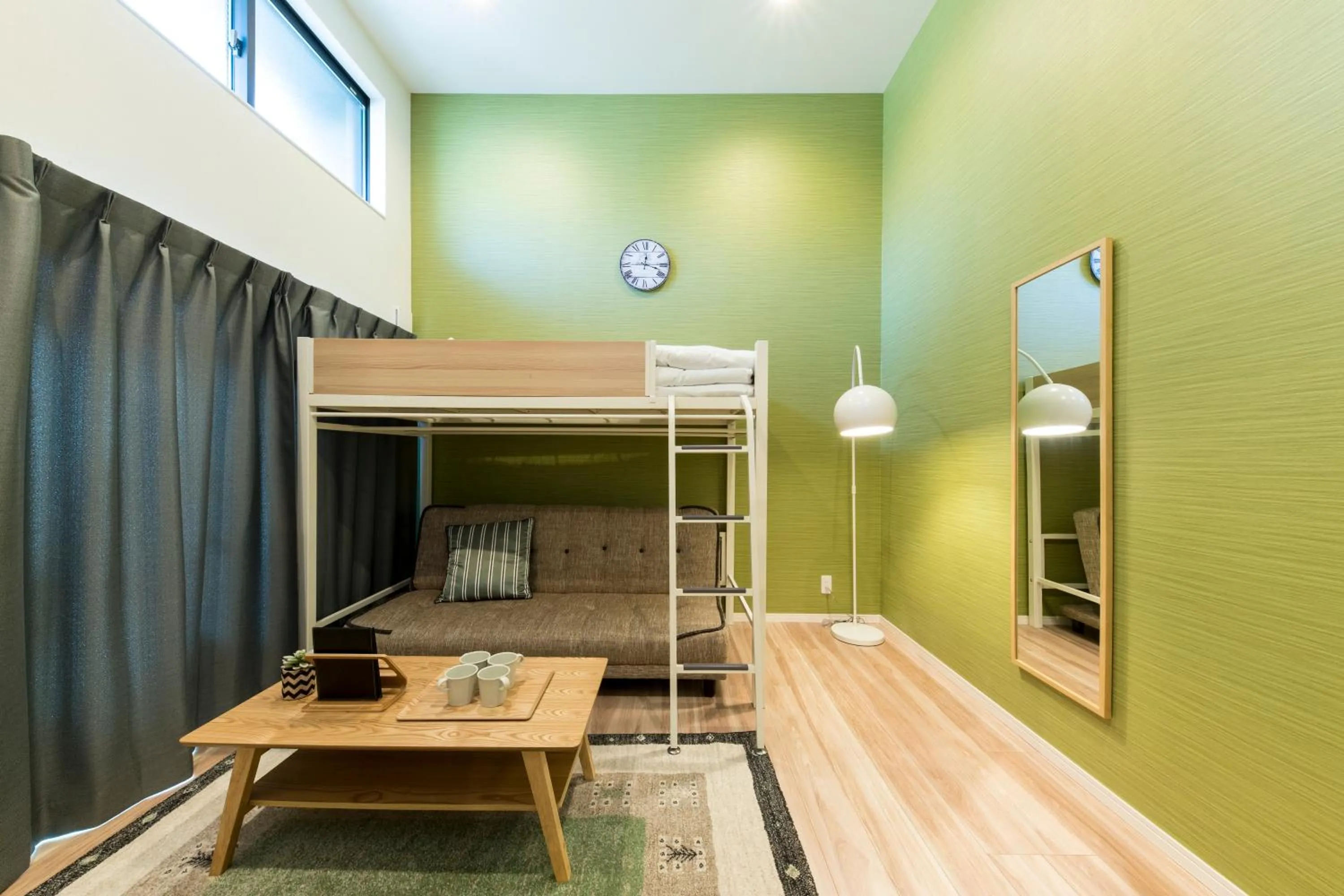 Living room in TRIP POD MINOSHIMA A