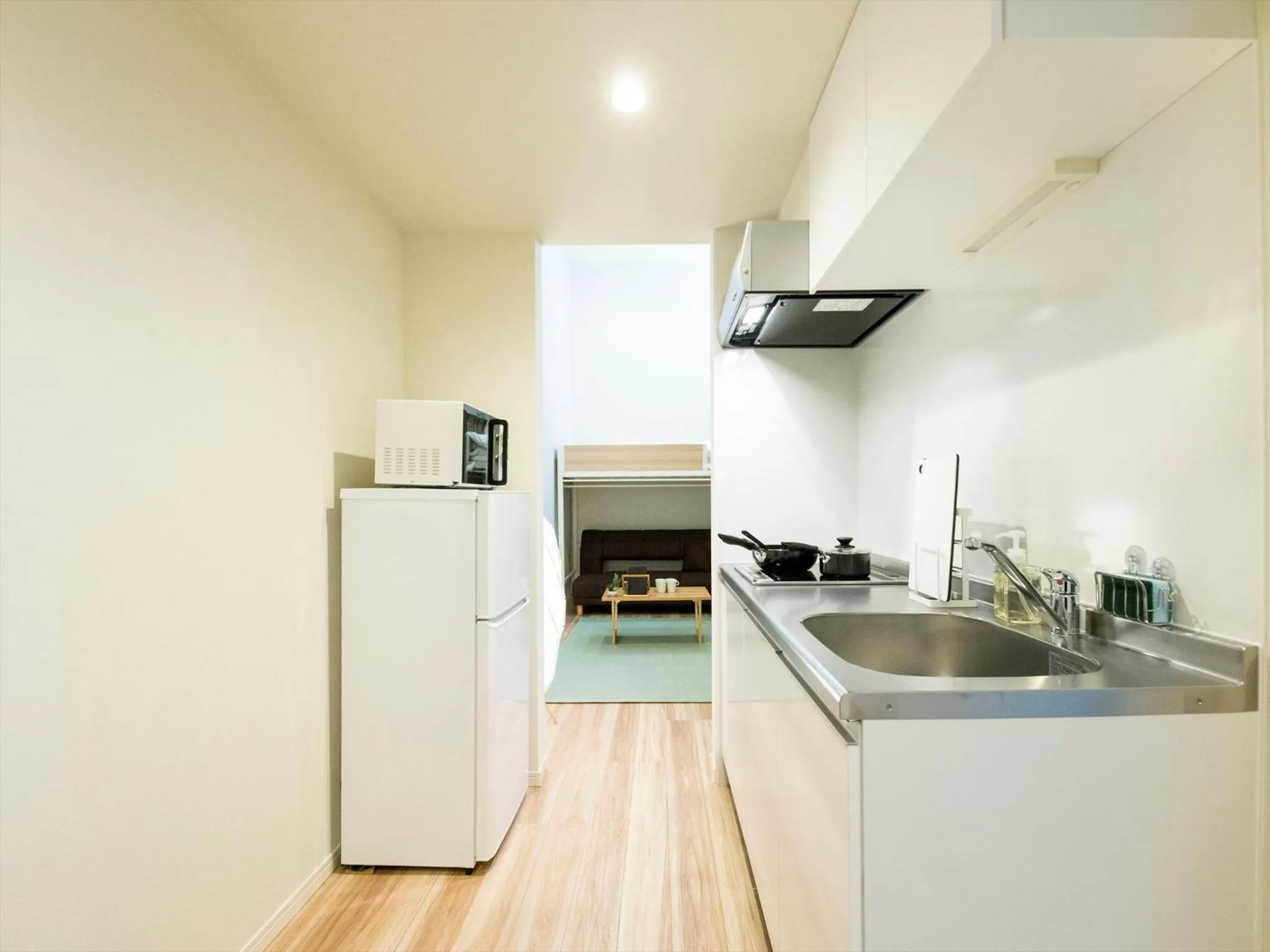 Kitchen or kitchenette in TRIP POD MINOSHIMA A