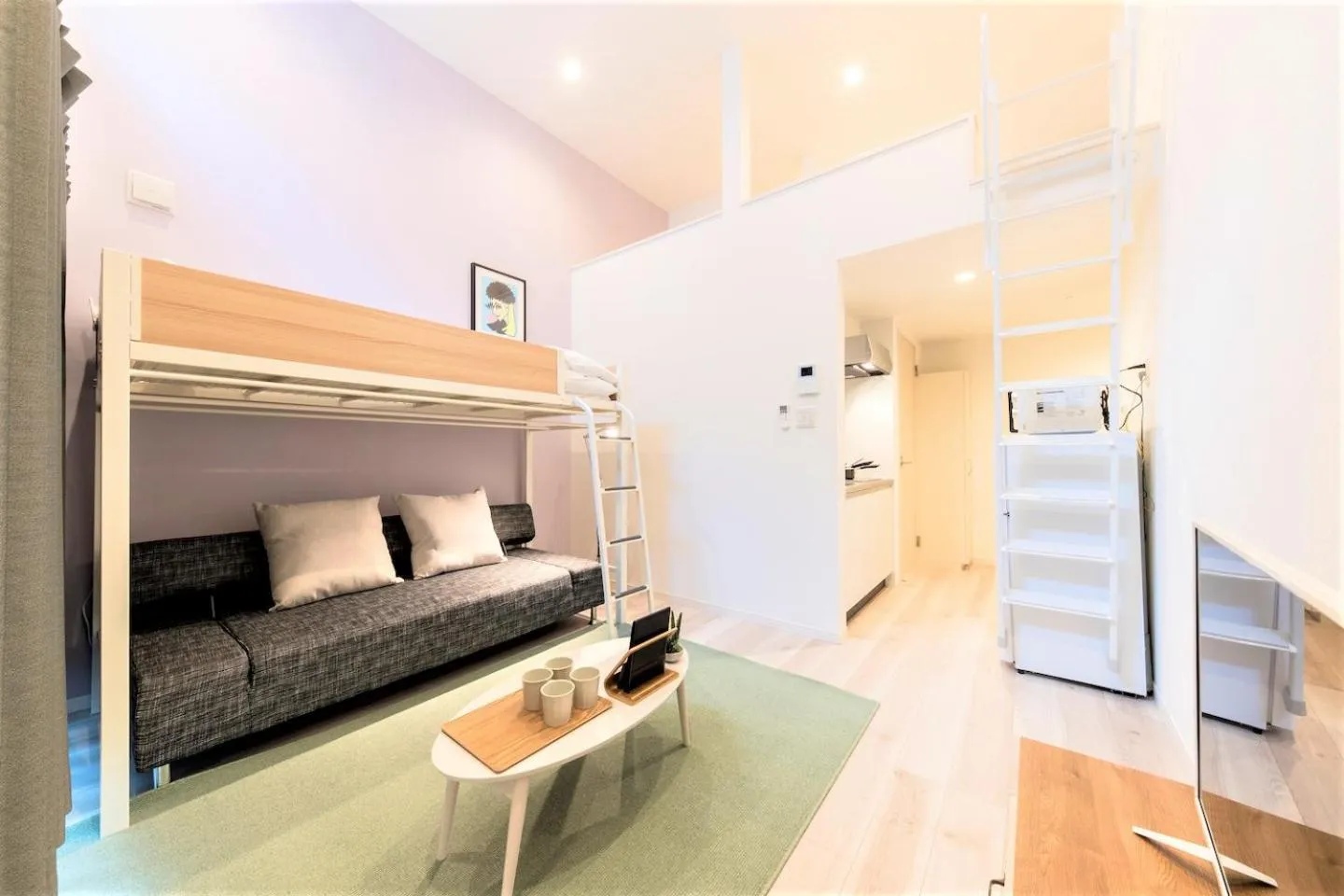 bunk bed, Bed in TRIP POD SUMIYOSHI B