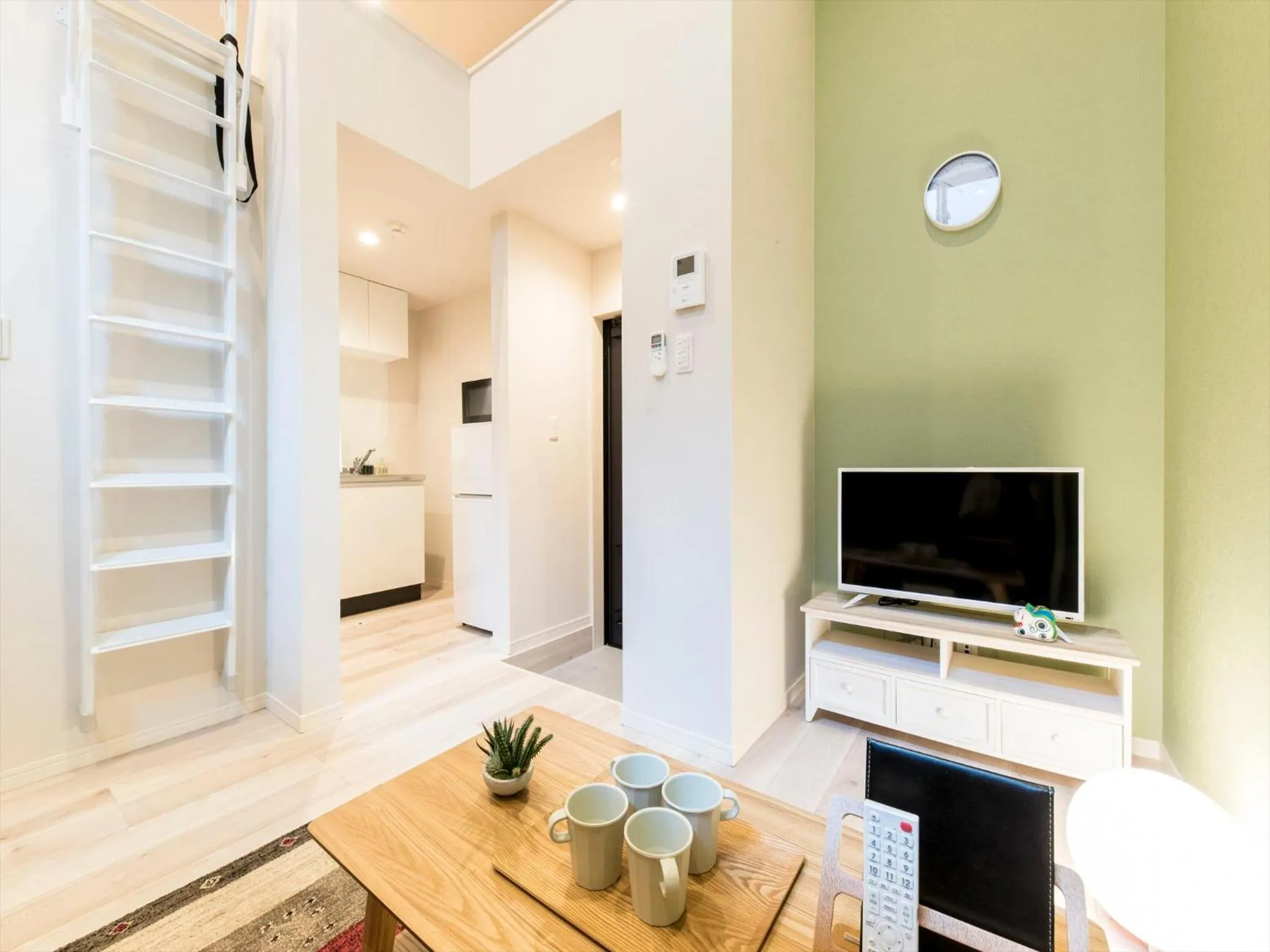 Living room in TRIP POD SUMIYOSHI B