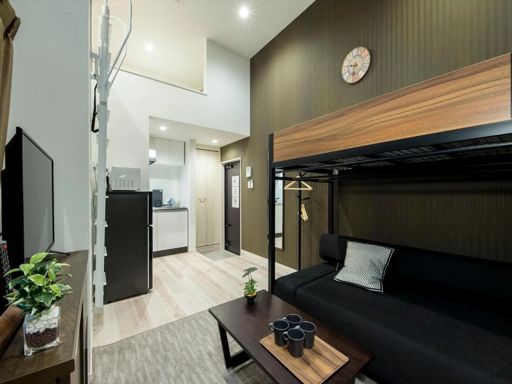Living room in TRIP POD SUMIYOSHI B