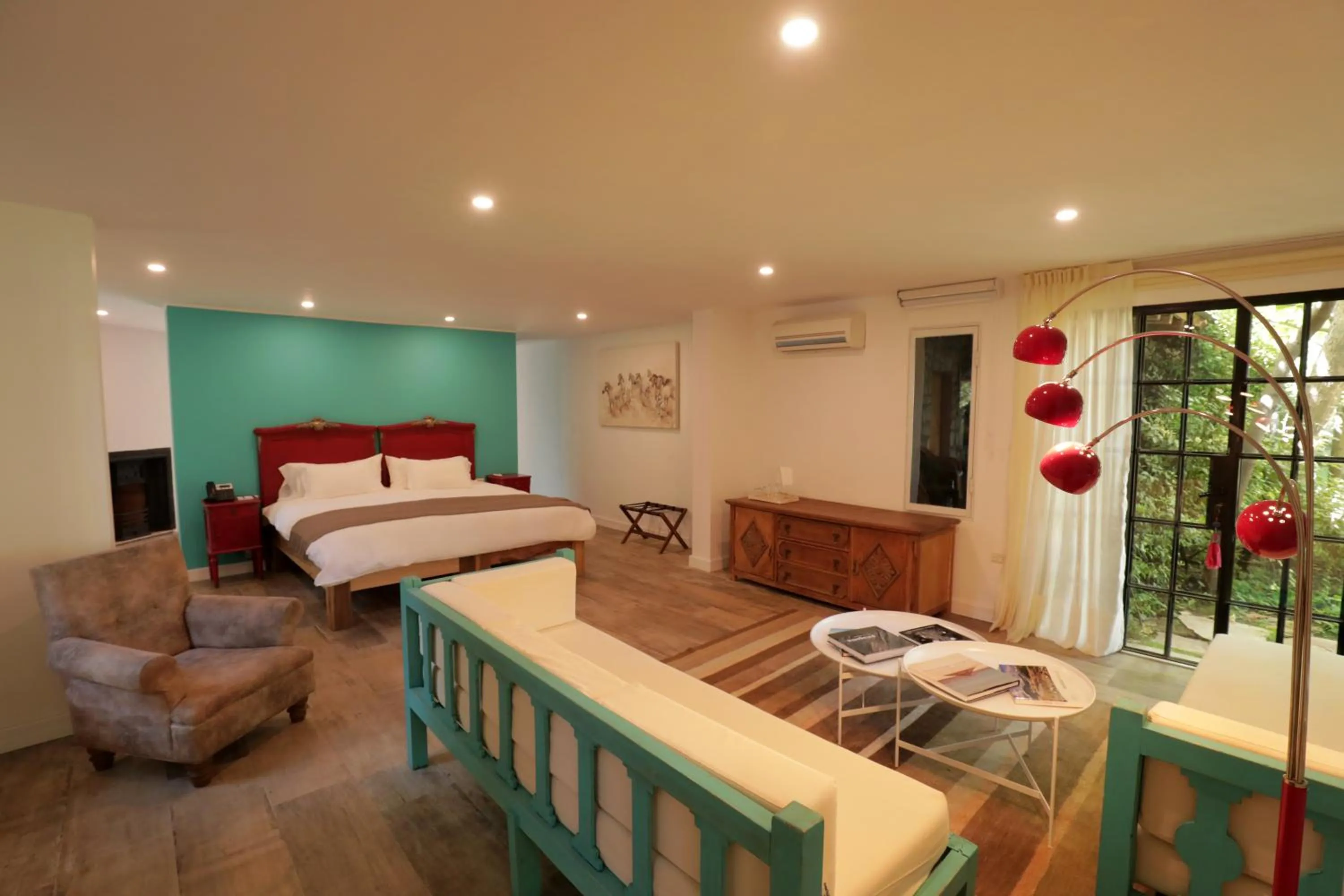 Bed in Finca Adalgisa Wine Hotel Mendoza