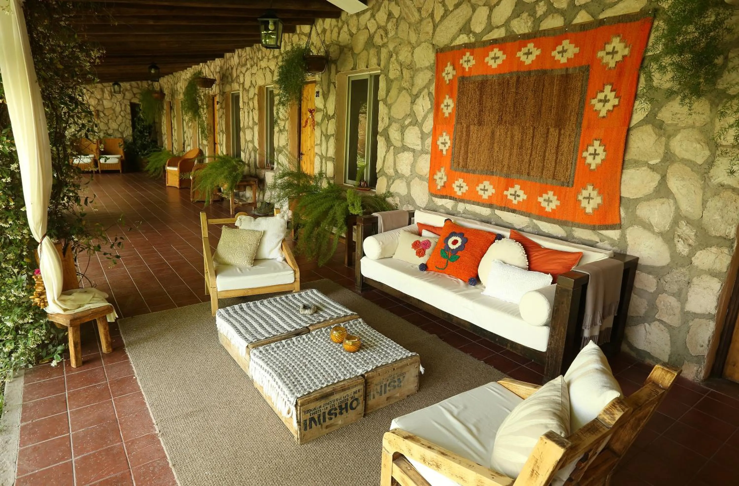 Garden view, Bed in Finca Adalgisa