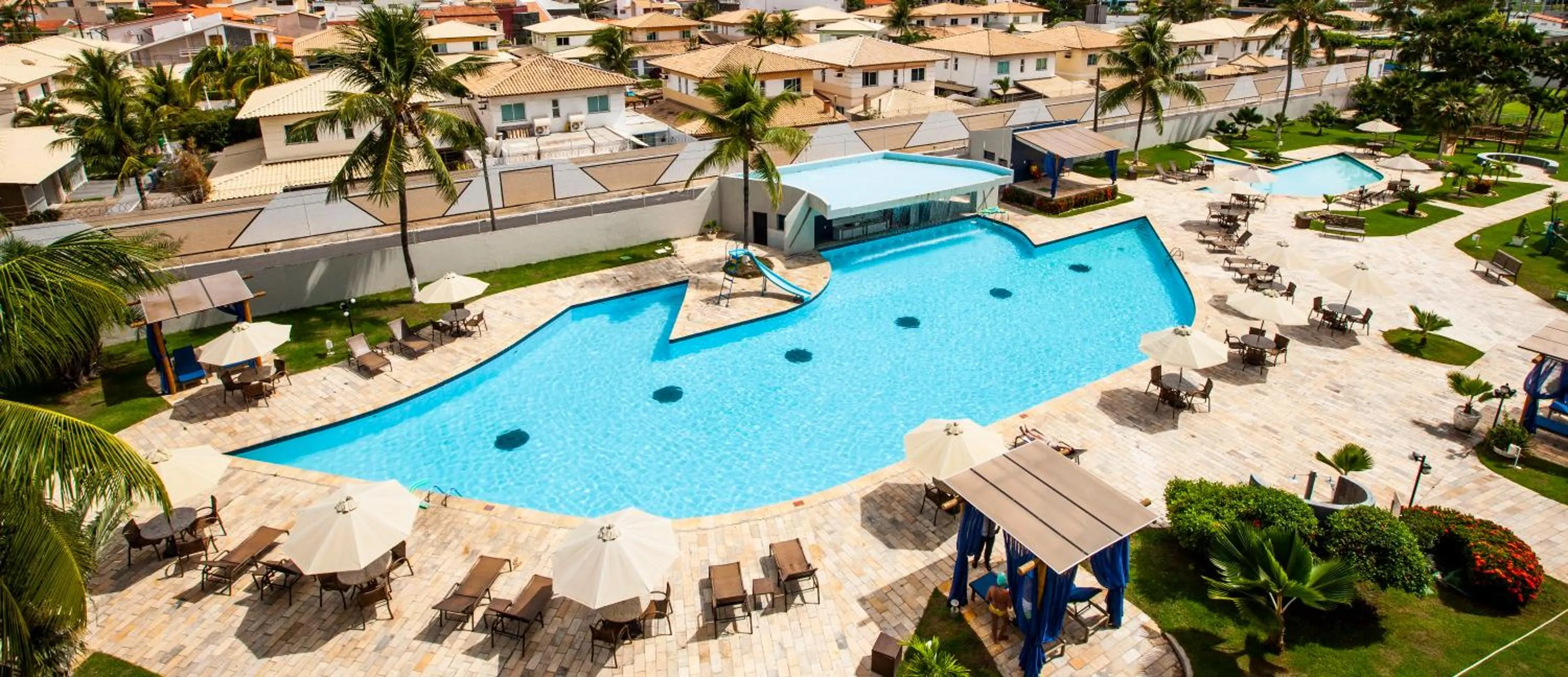Pool view in Del Mar Hotel