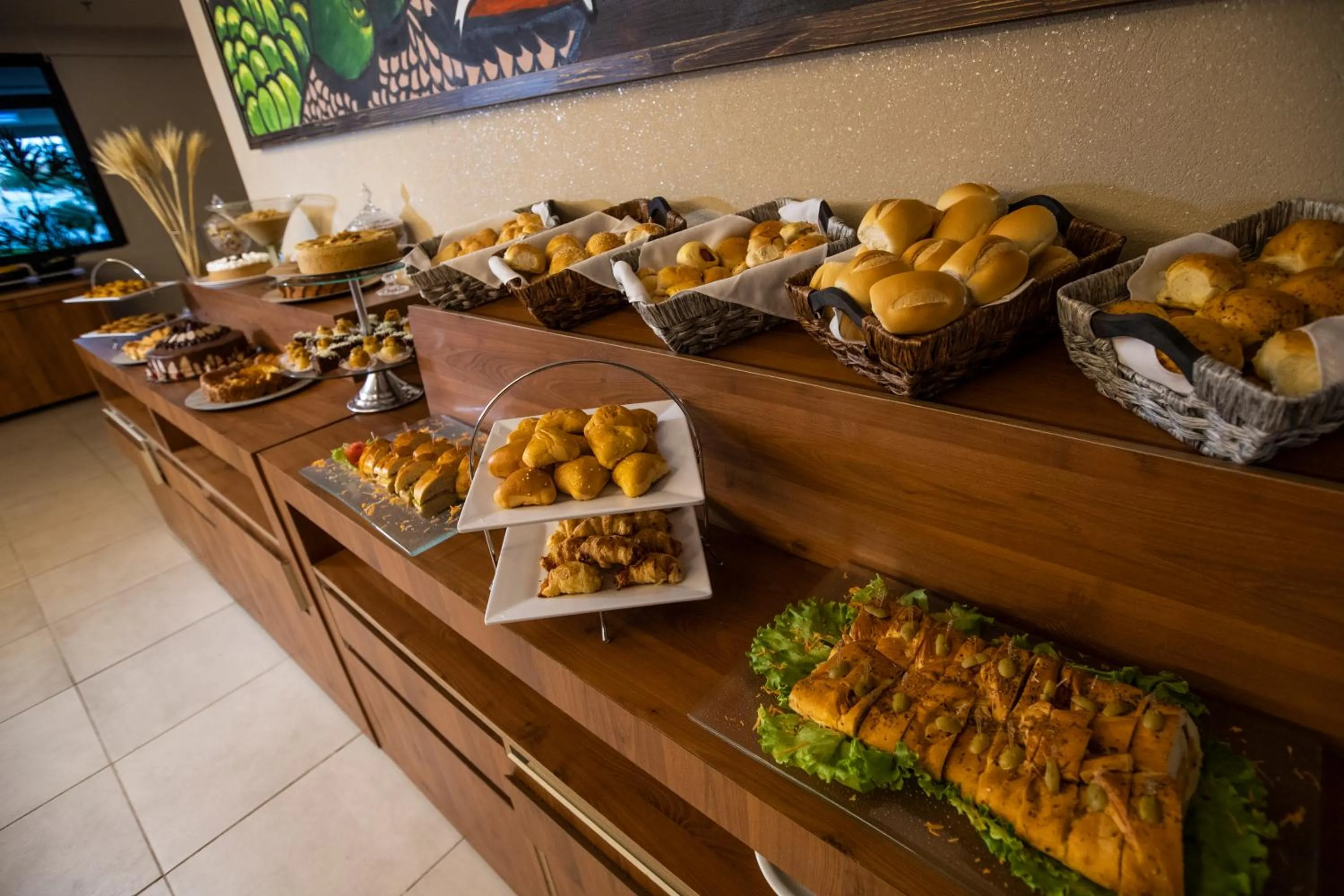 Buffet breakfast in Del Mar Hotel