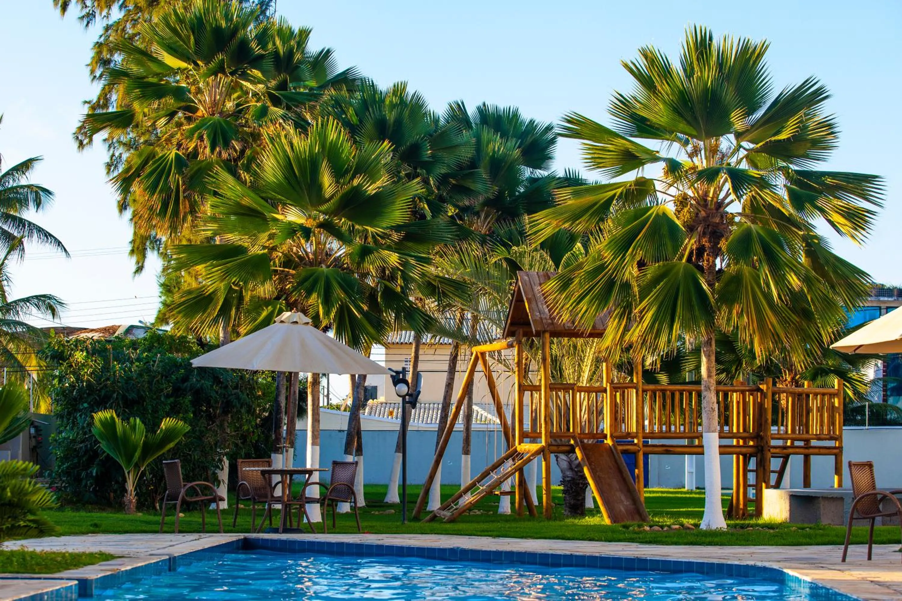 Children play ground in Del Mar Hotel