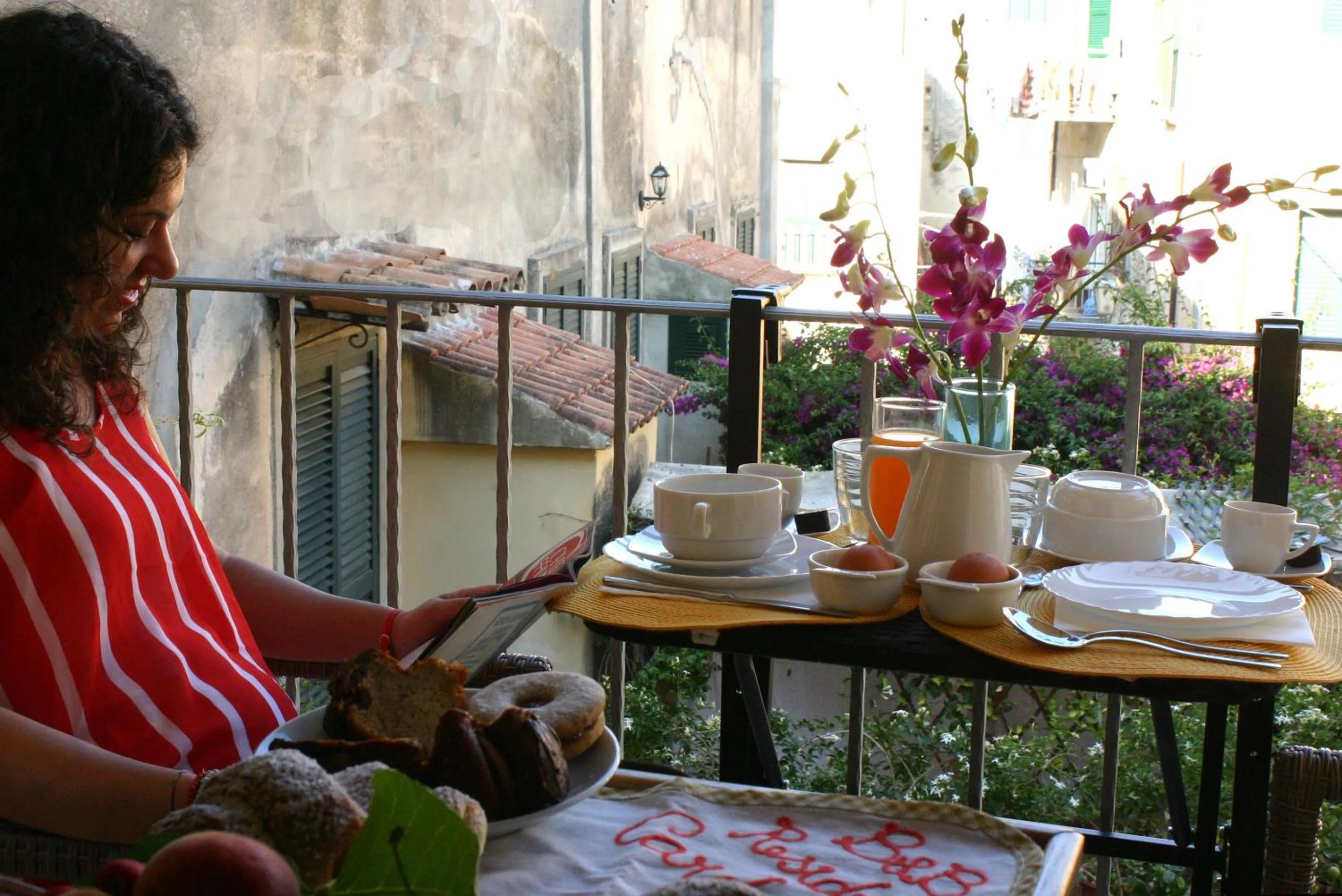 Balcony/Terrace in B&B Residenza Cardinale