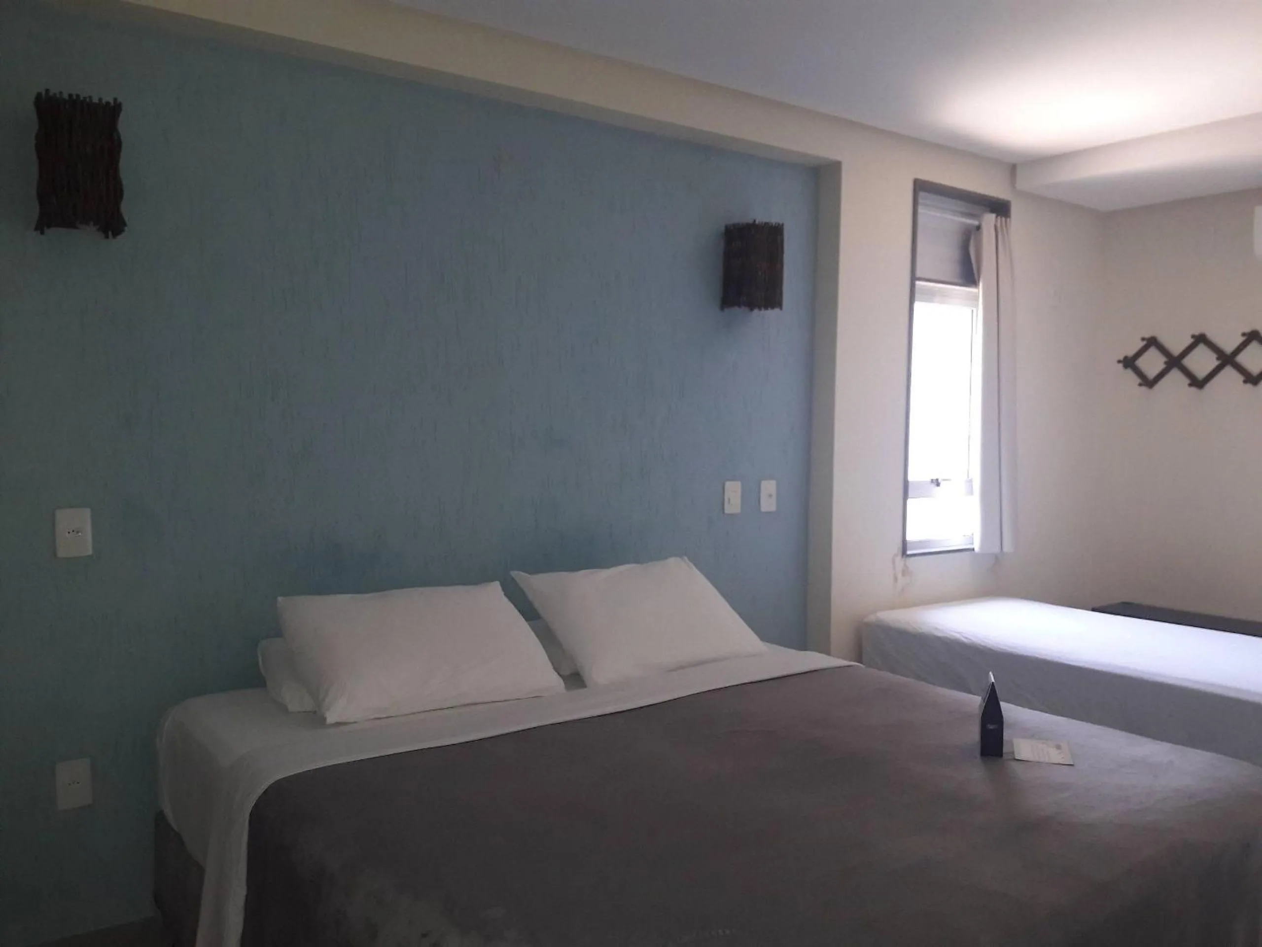 Bed in Pousada Laguna