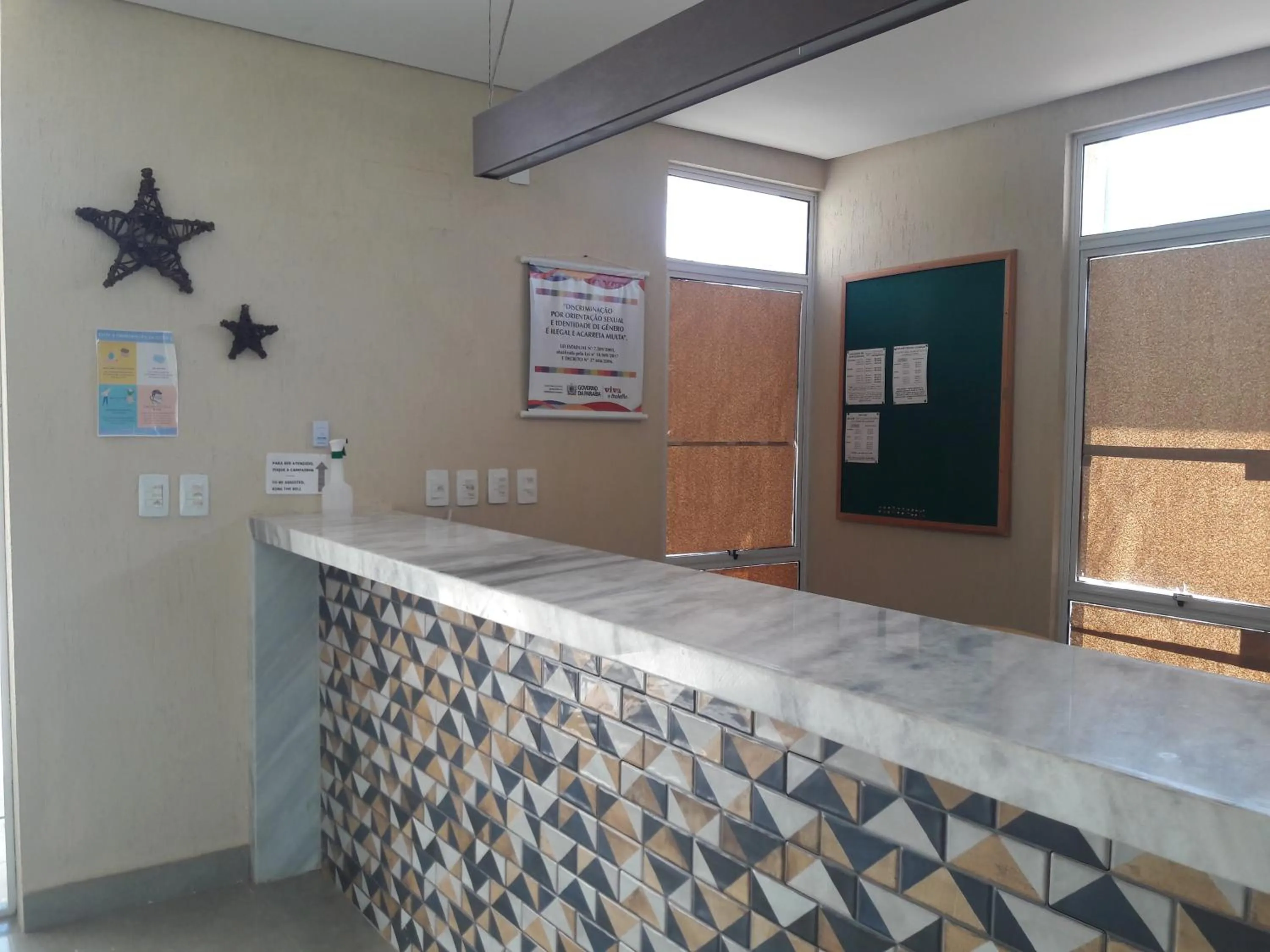 Lobby or reception in Pousada Laguna