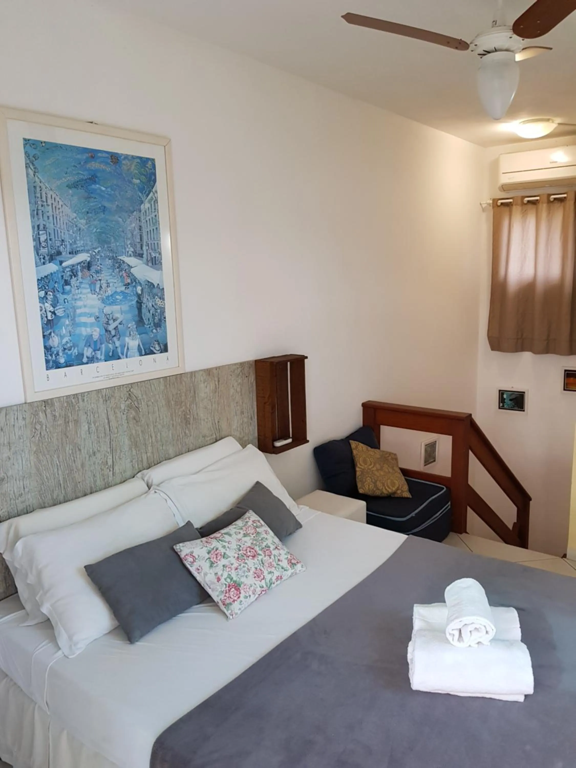 Bedroom, Bed in Pousada Green