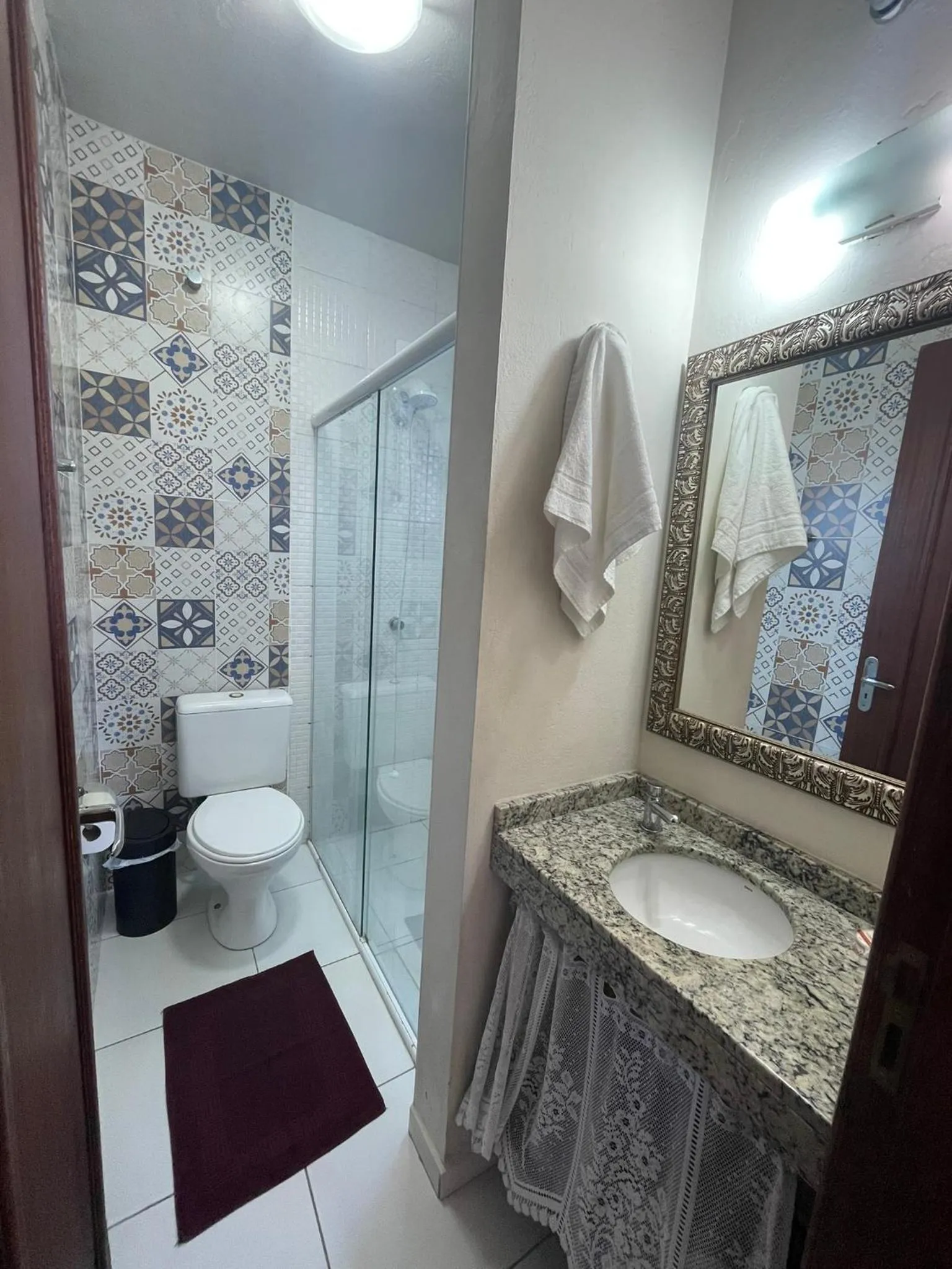 Shower in Pousada Green