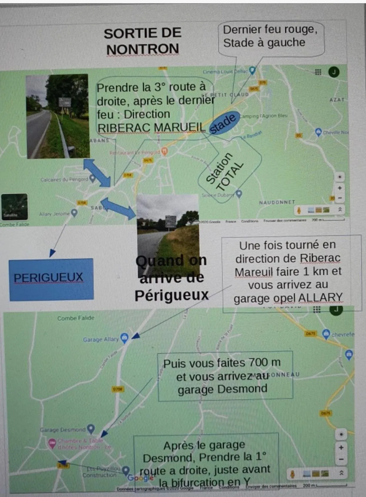 Text overlay in Chambre d'hôtes Le clos de Rapevache