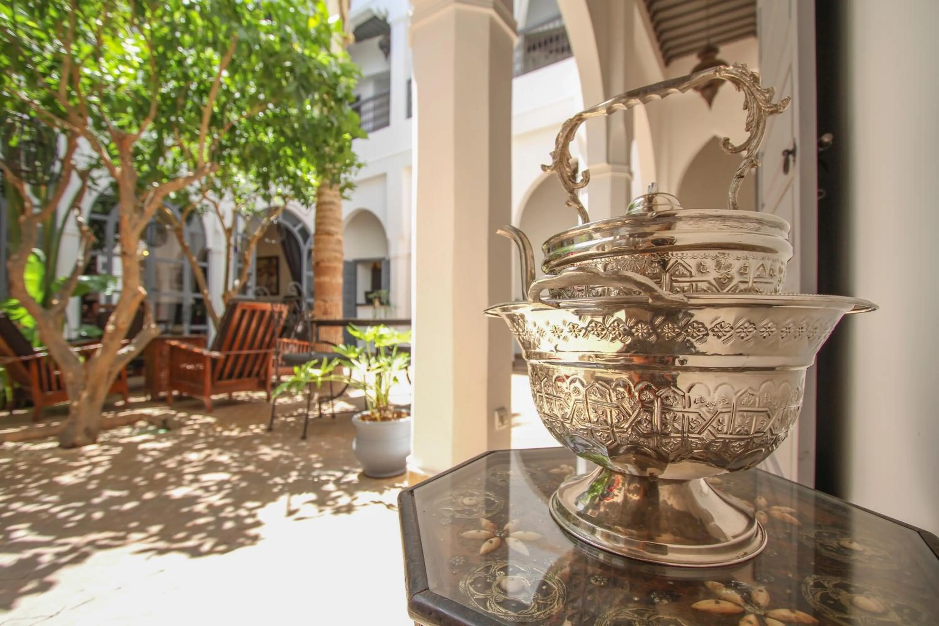 Patio in Riad 64 Maison D'hôtes & Spa