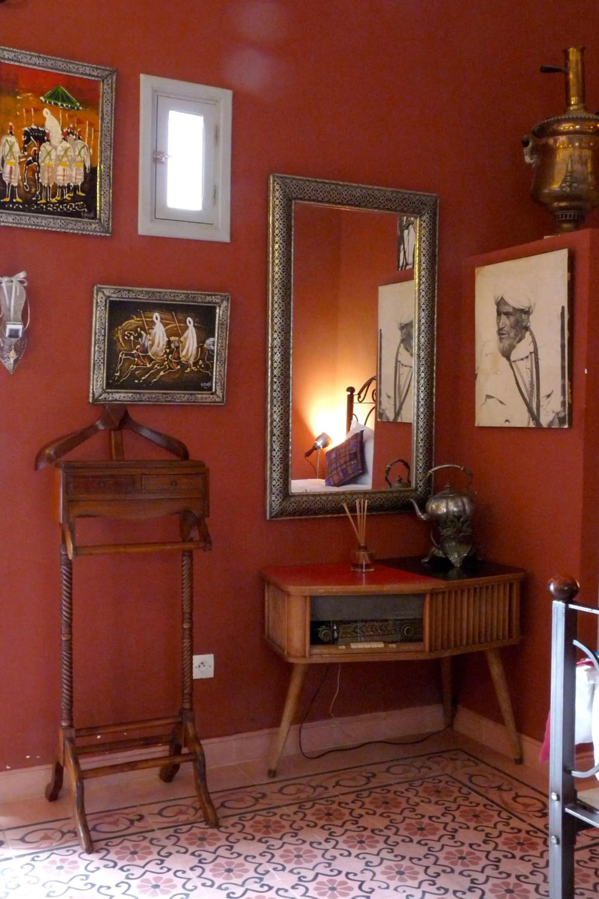 Decorative detail in Riad Noos Noos & Spa