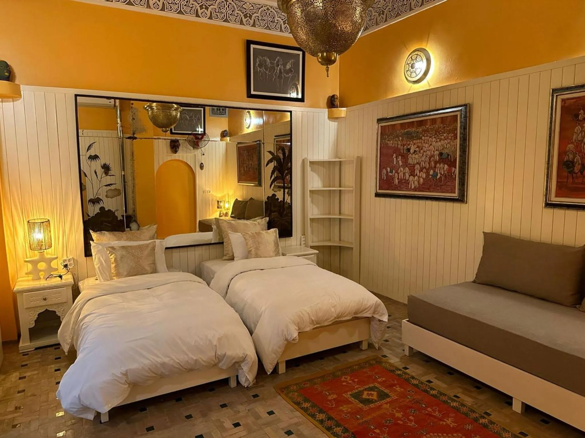 Property building, Bed in Riad Noos Noos & Spa