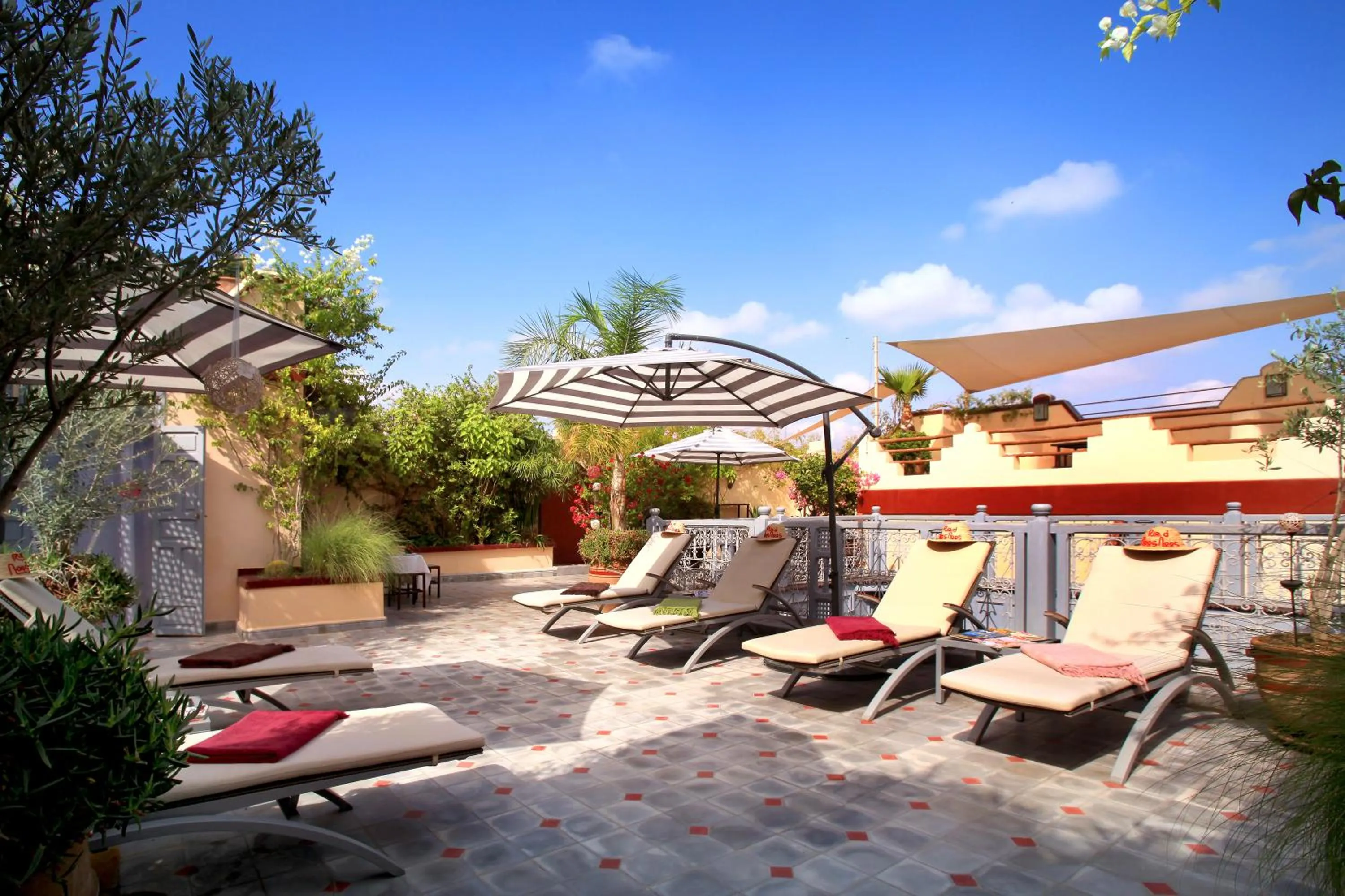 Solarium in Riad Noos Noos & Spa