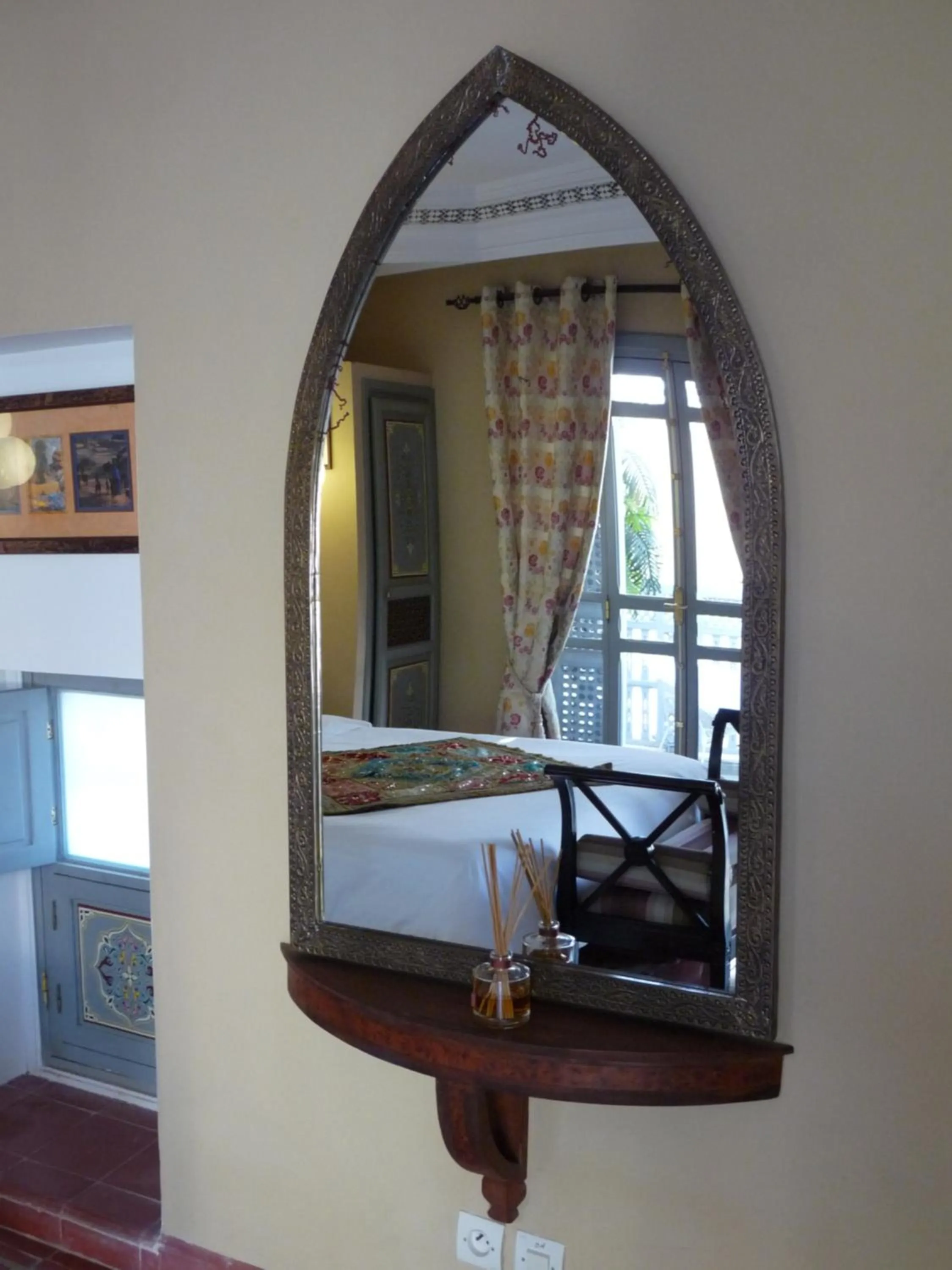 Decorative detail, Bed in Riad Noos Noos & Spa