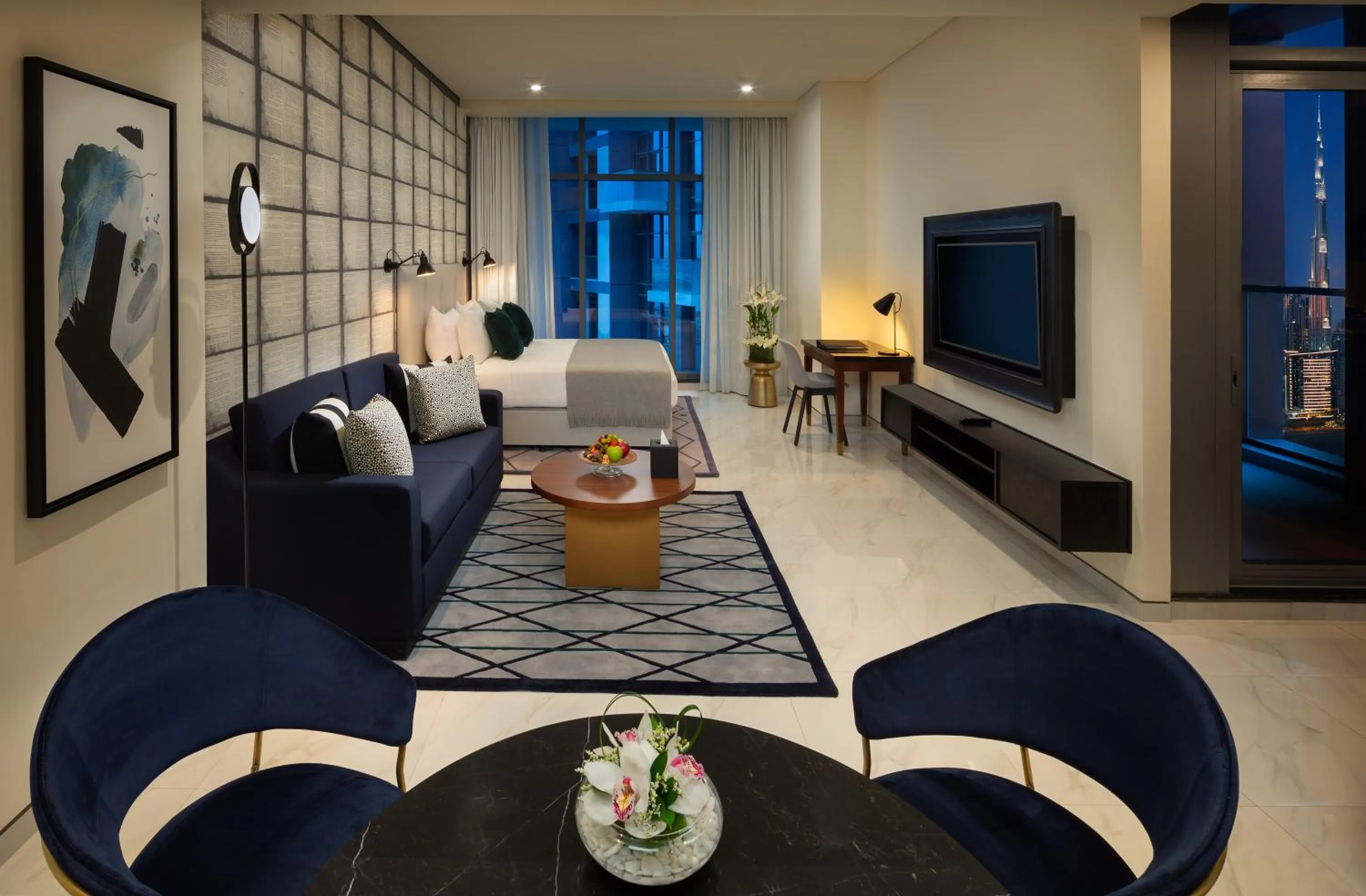 Living room in Millennium Atria Business Bay