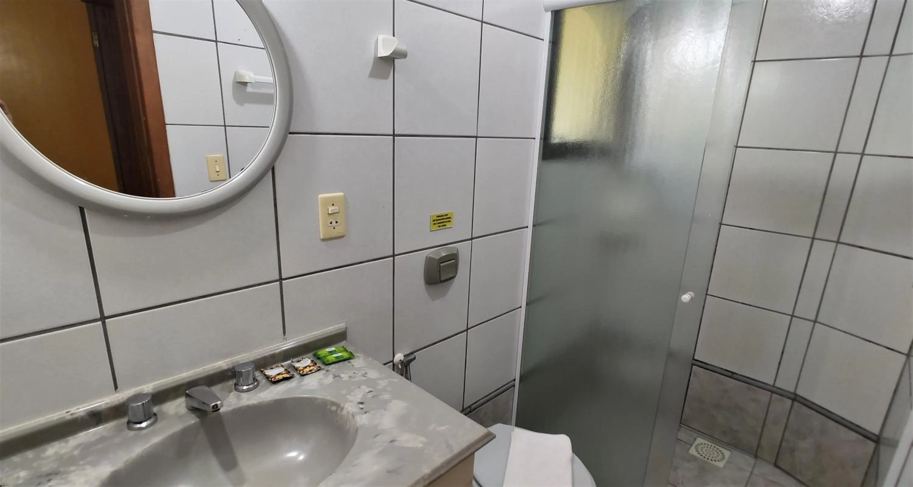 Bathroom in Pousada Ecomar