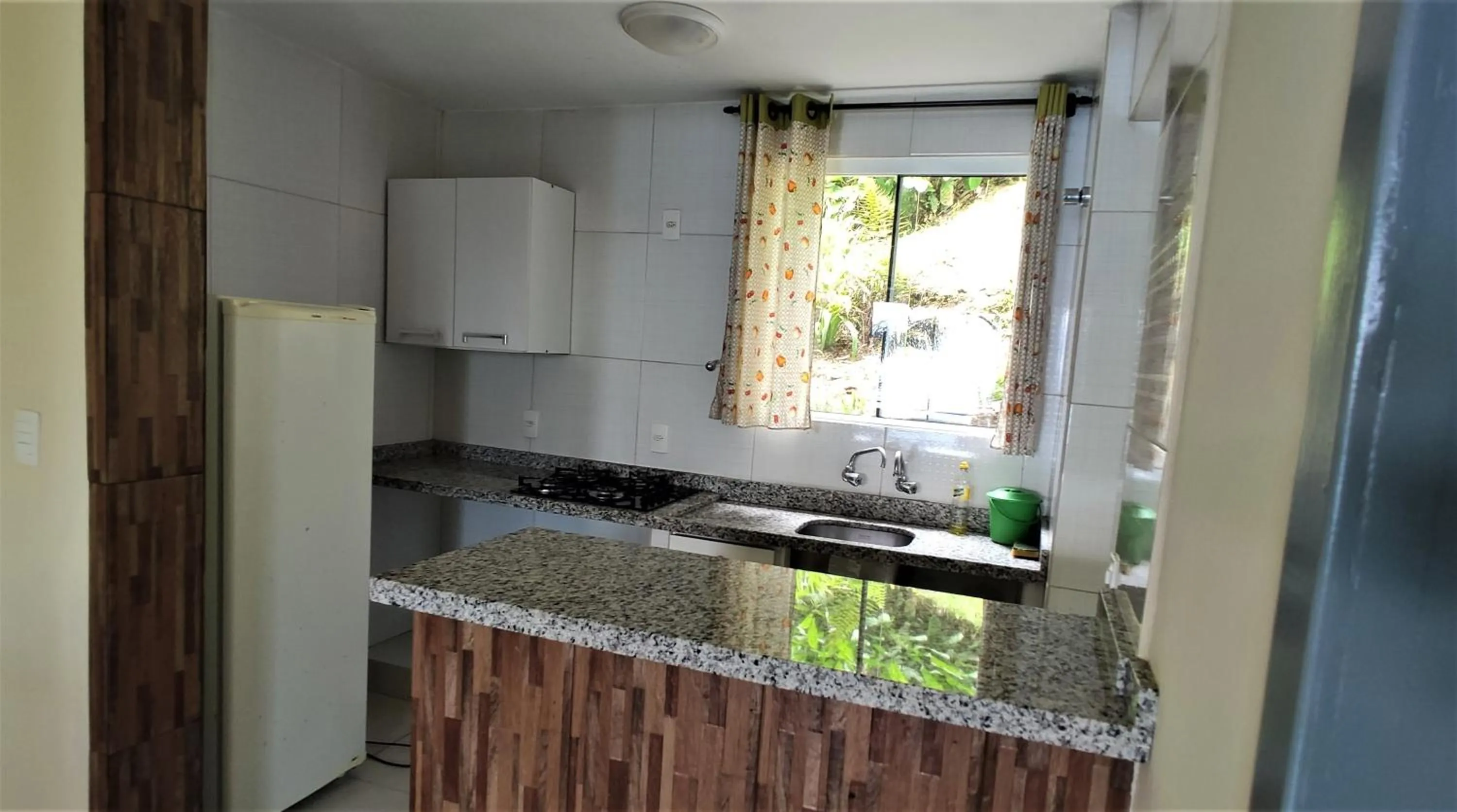 Kitchen or kitchenette in Pousada Ecomar