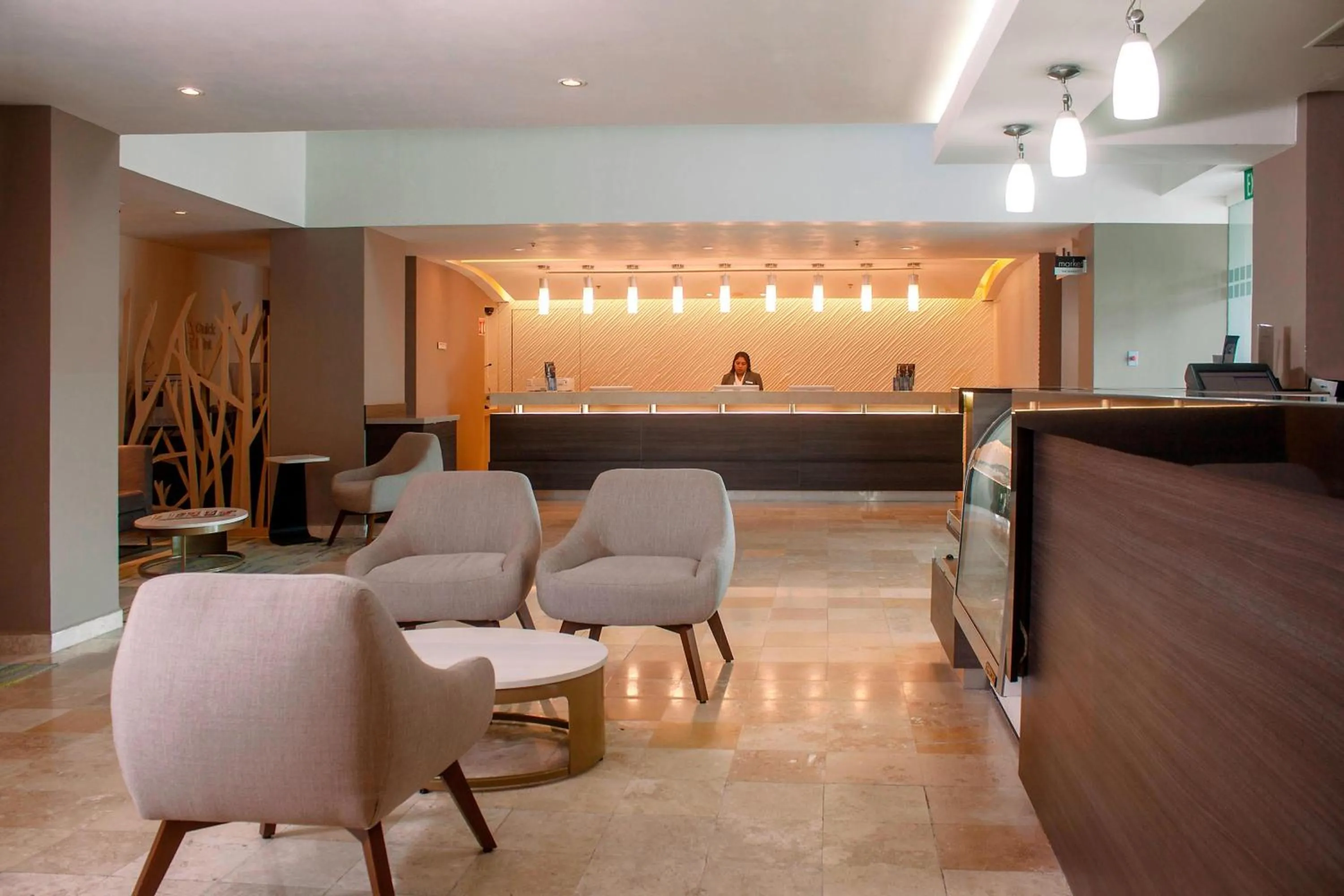 Lobby or reception in Courtyard by Marriott Villahermosa Tabasco