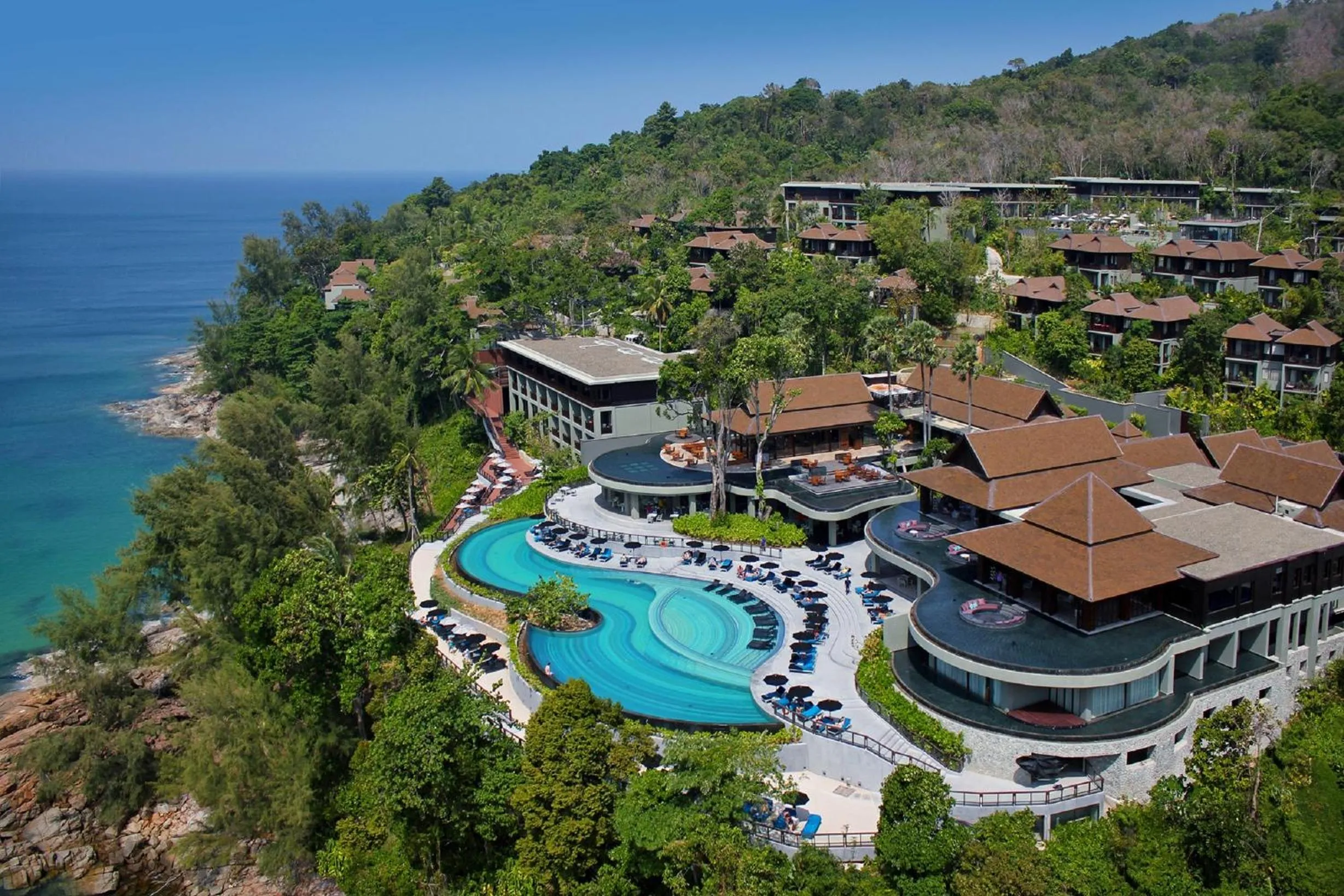 Bird's eye view in Pullman Phuket Arcadia Naithon Beach