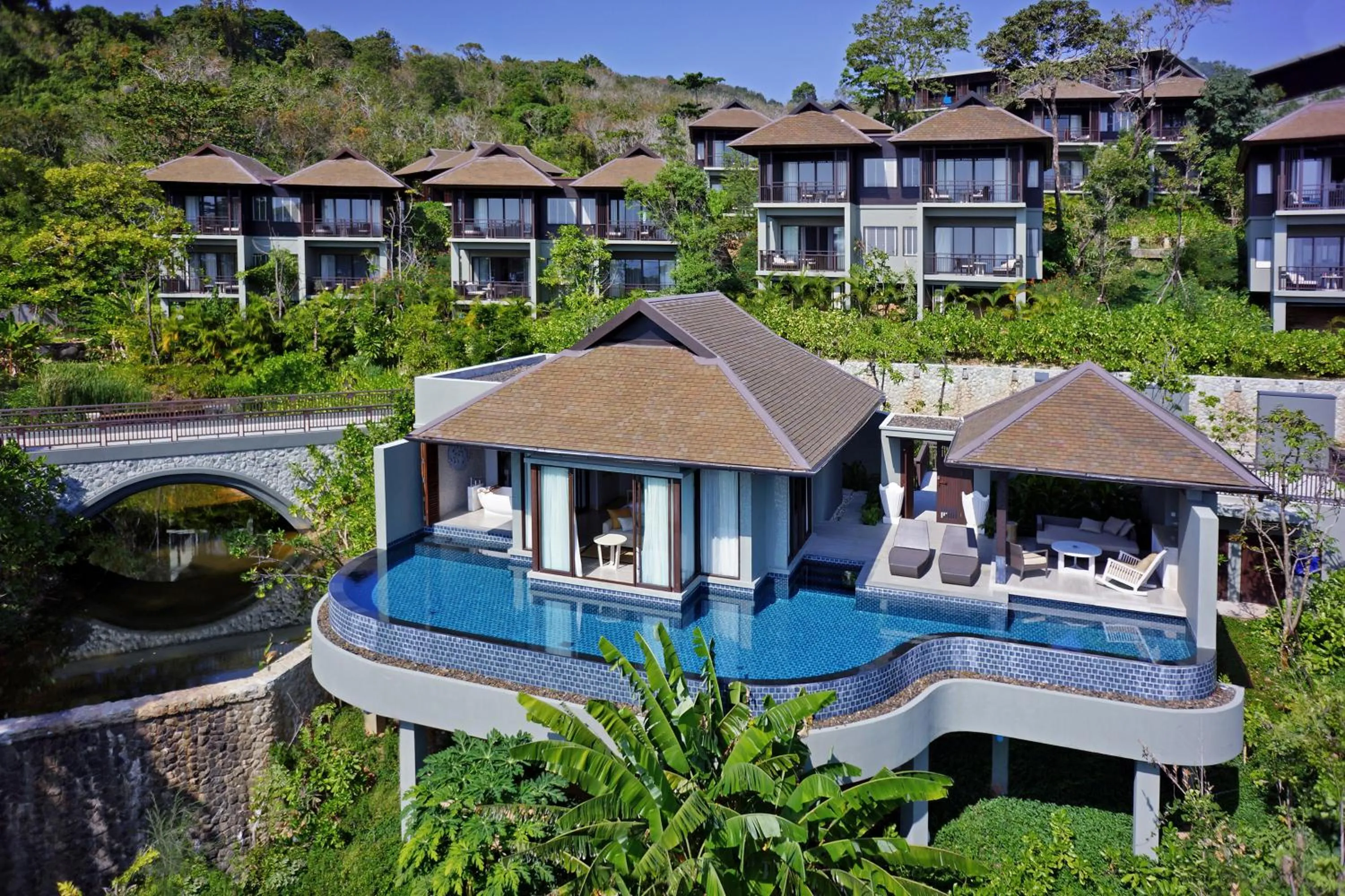 Bird's eye view in Pullman Phuket Arcadia Naithon Beach