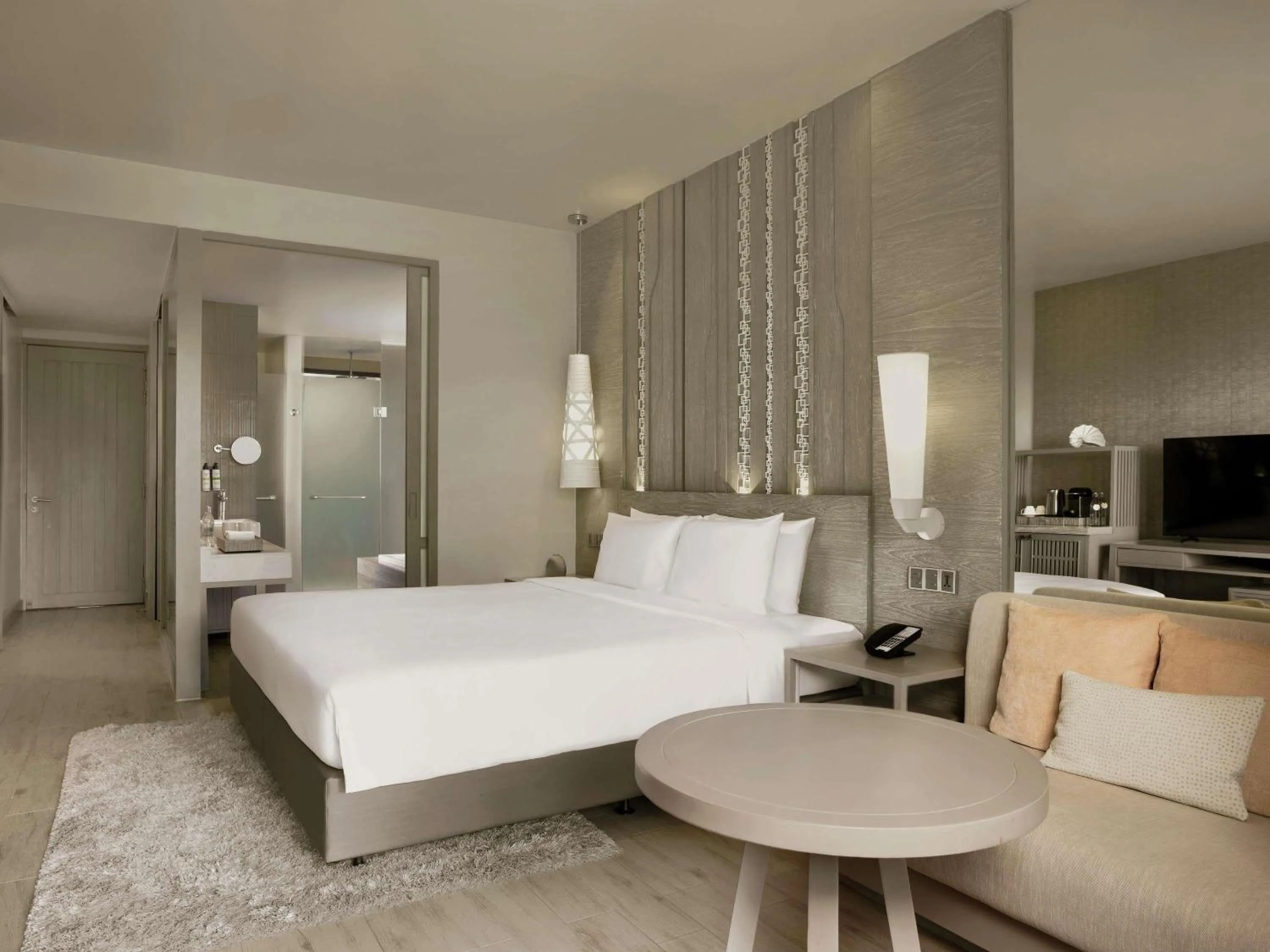 Bed in Pullman Phuket Arcadia Naithon Beach