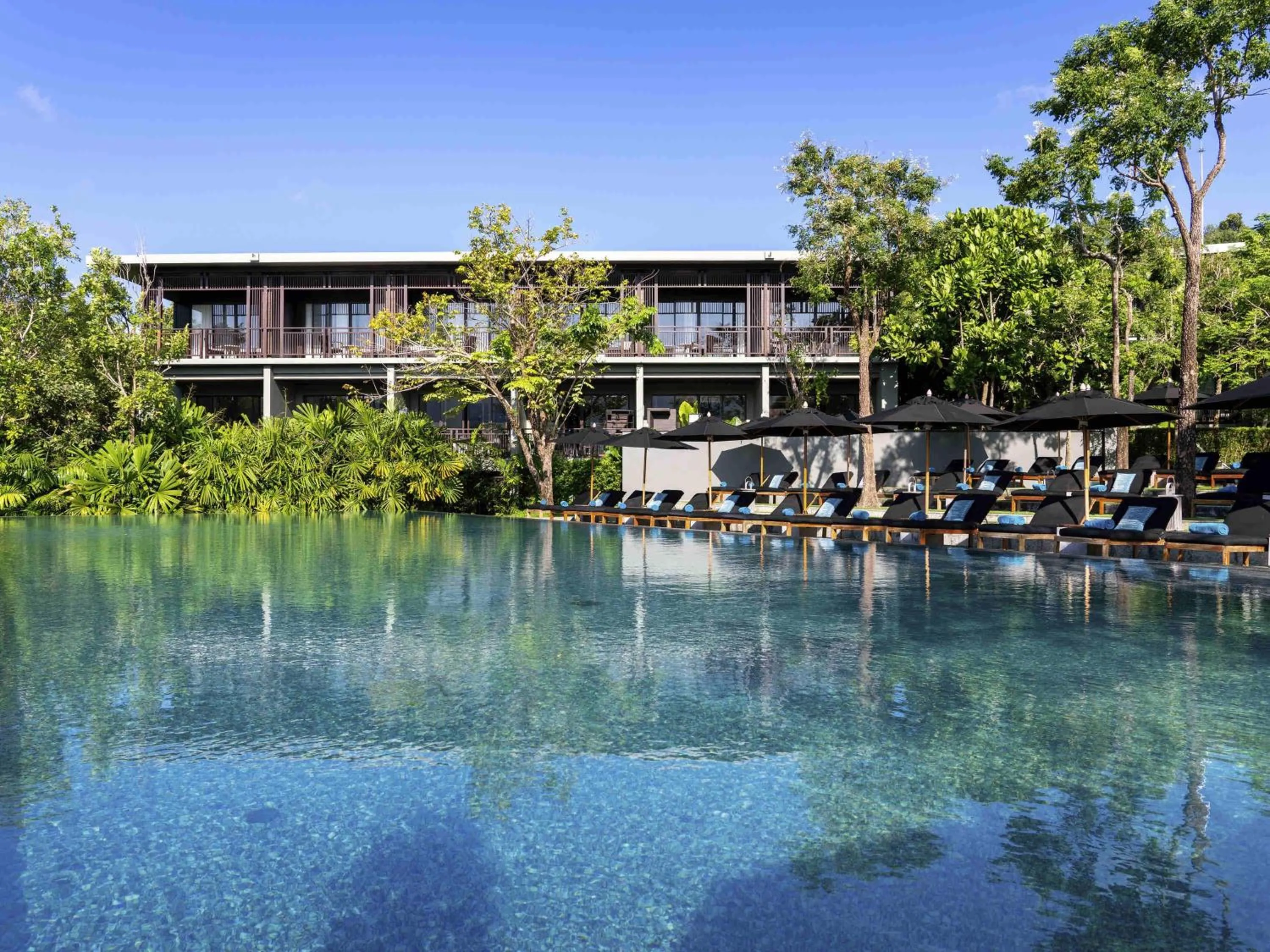 Pool view in Pullman Phuket Arcadia Naithon Beach