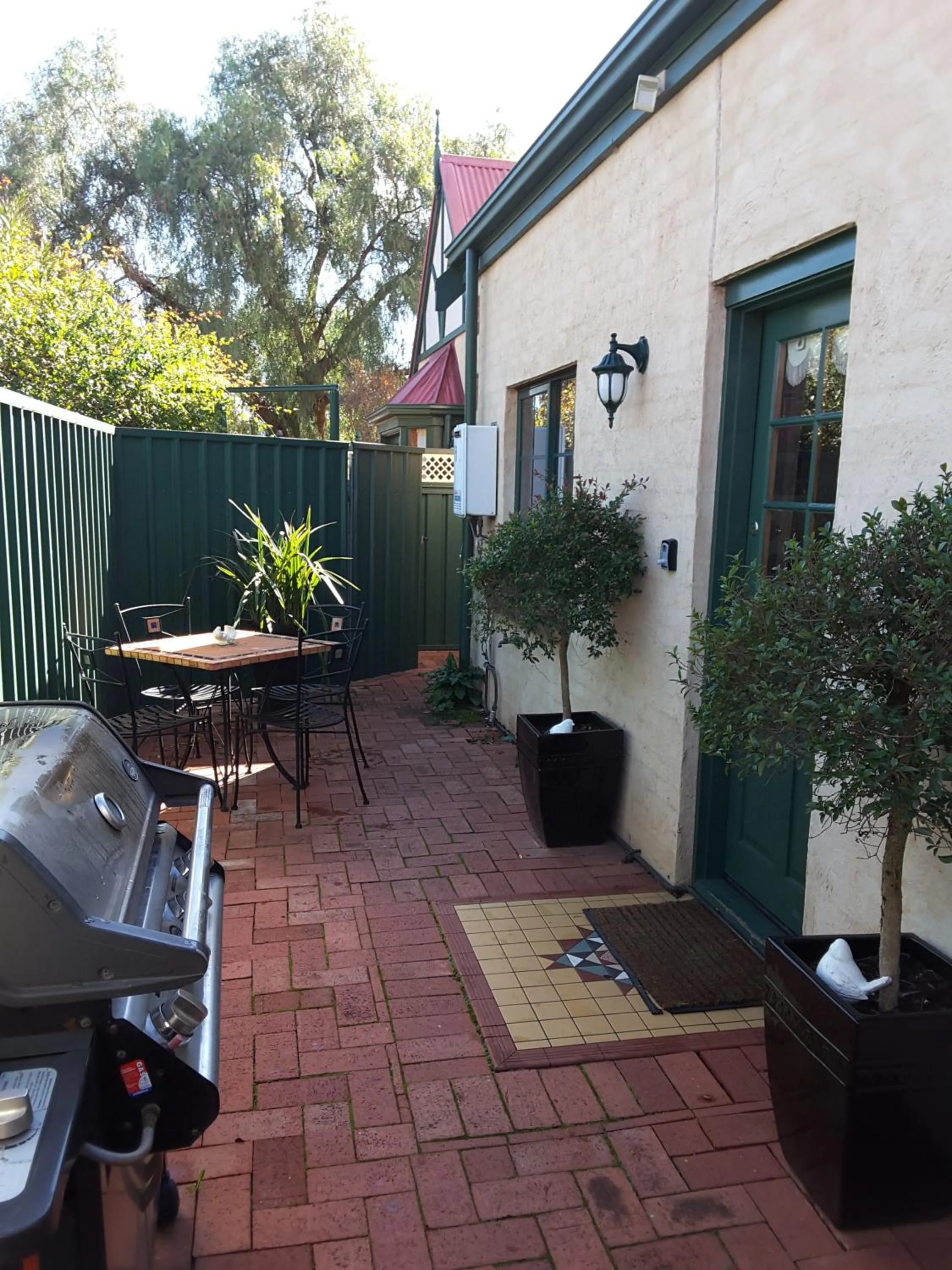 Patio in The Dove Cote