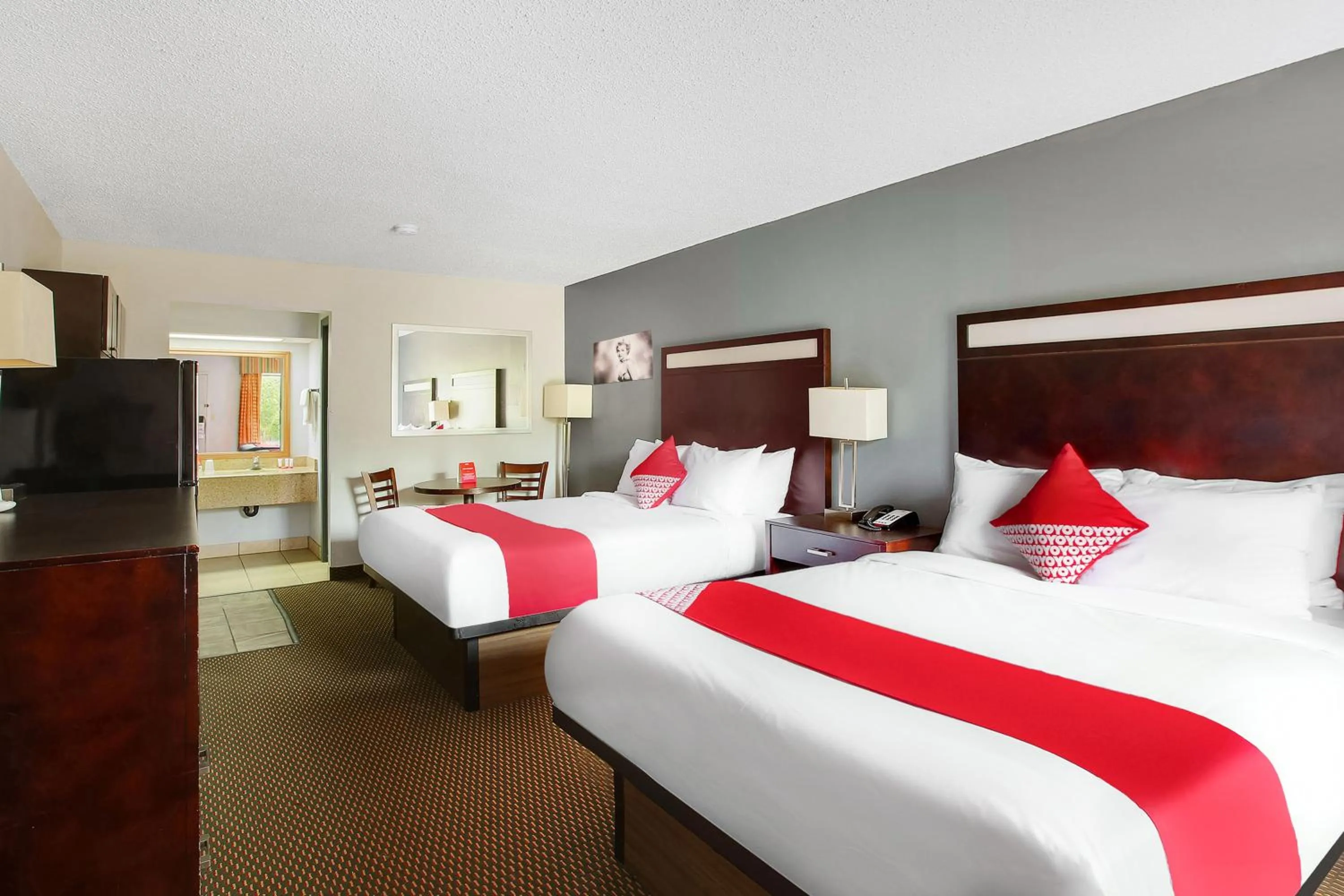 Bedroom, Bed in OYO Hotel Texarkana Trinity AR Hwy I-30