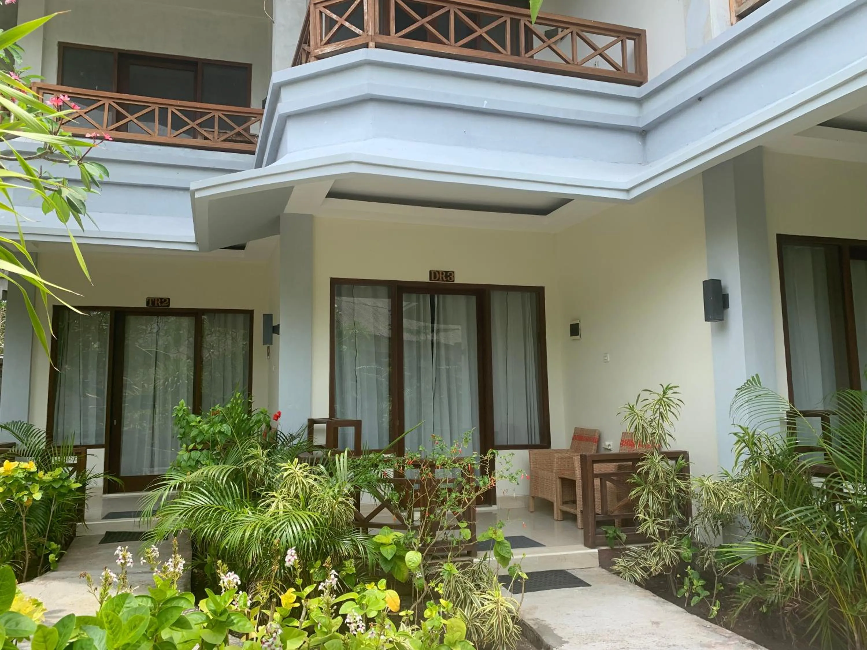 Balcony/Terrace in Coral Beach 2 Bungalow