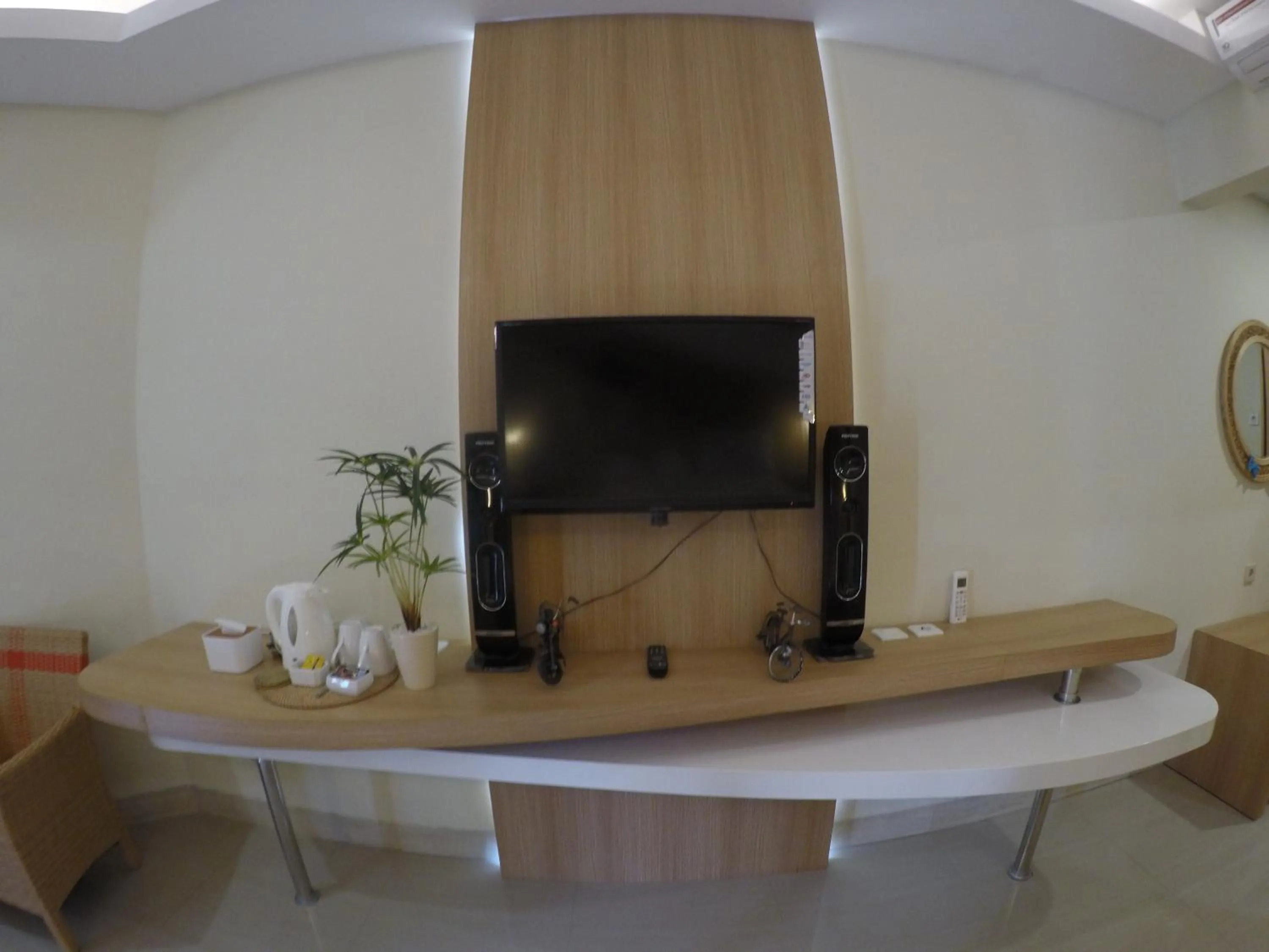 TV and multimedia in Coral Beach 2 Bungalow