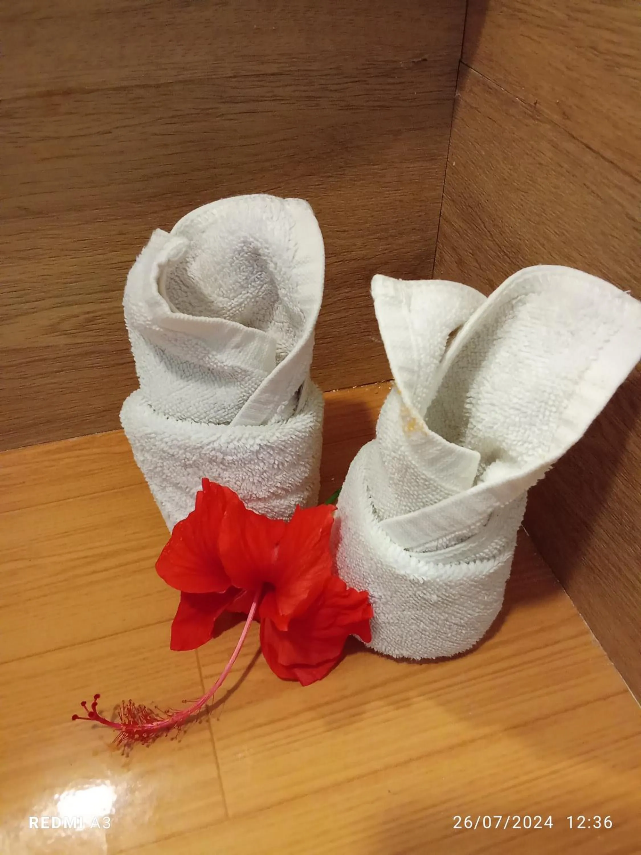 towels in Coral Beach 2 Bungalow