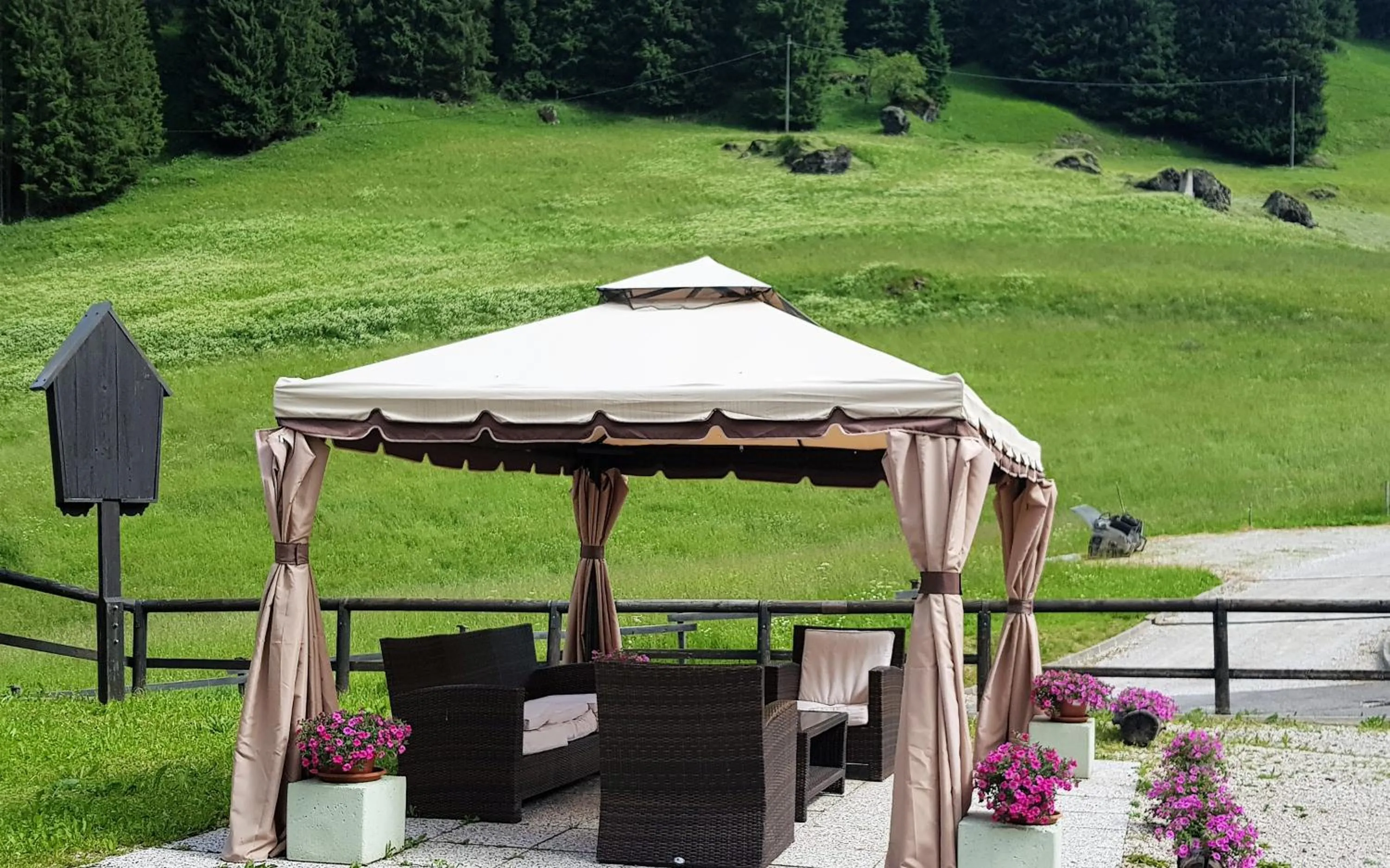 Garden view in Santa Maria ad Nives