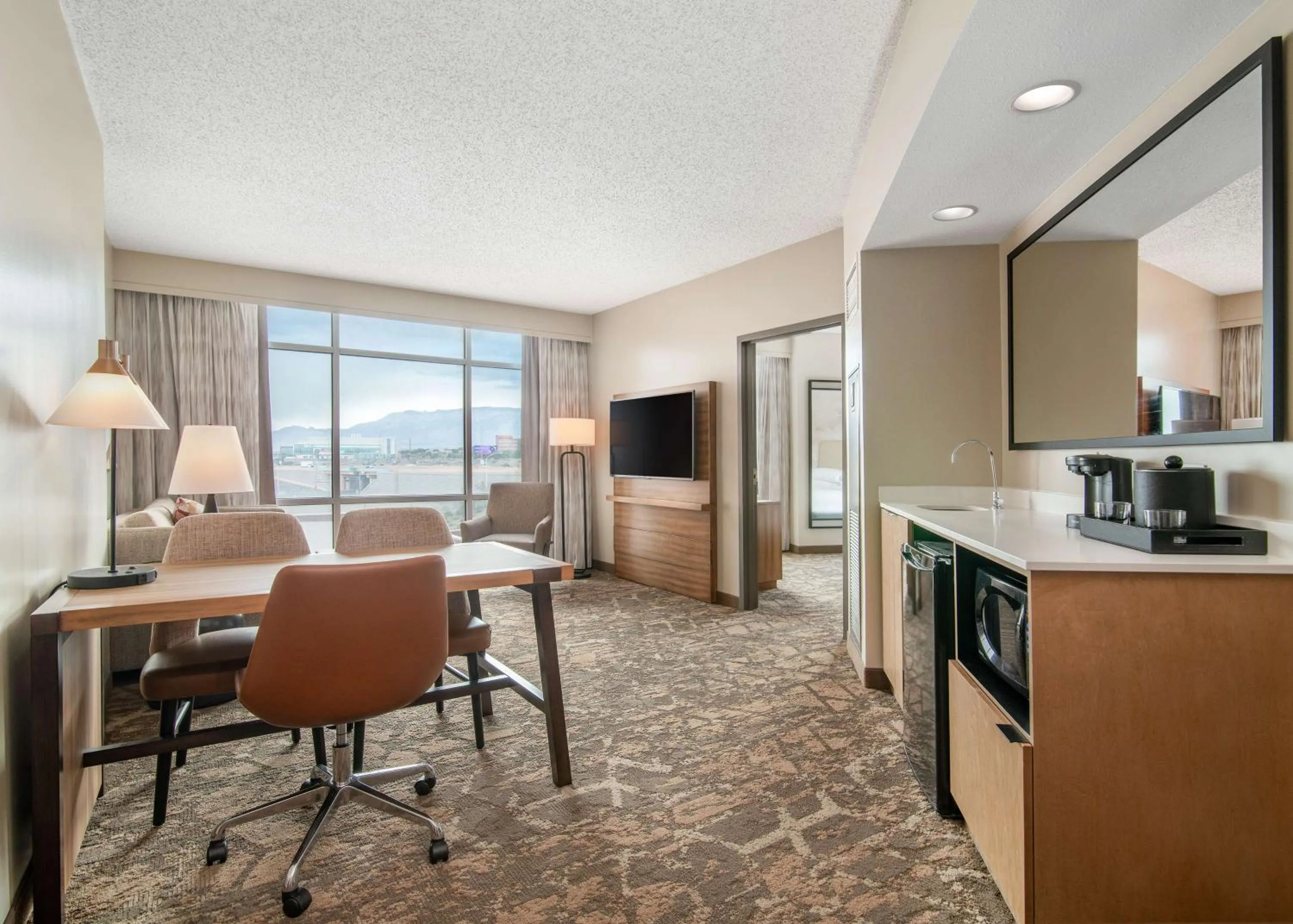 Living room in Embassy Suites by Hilton Albuquerque