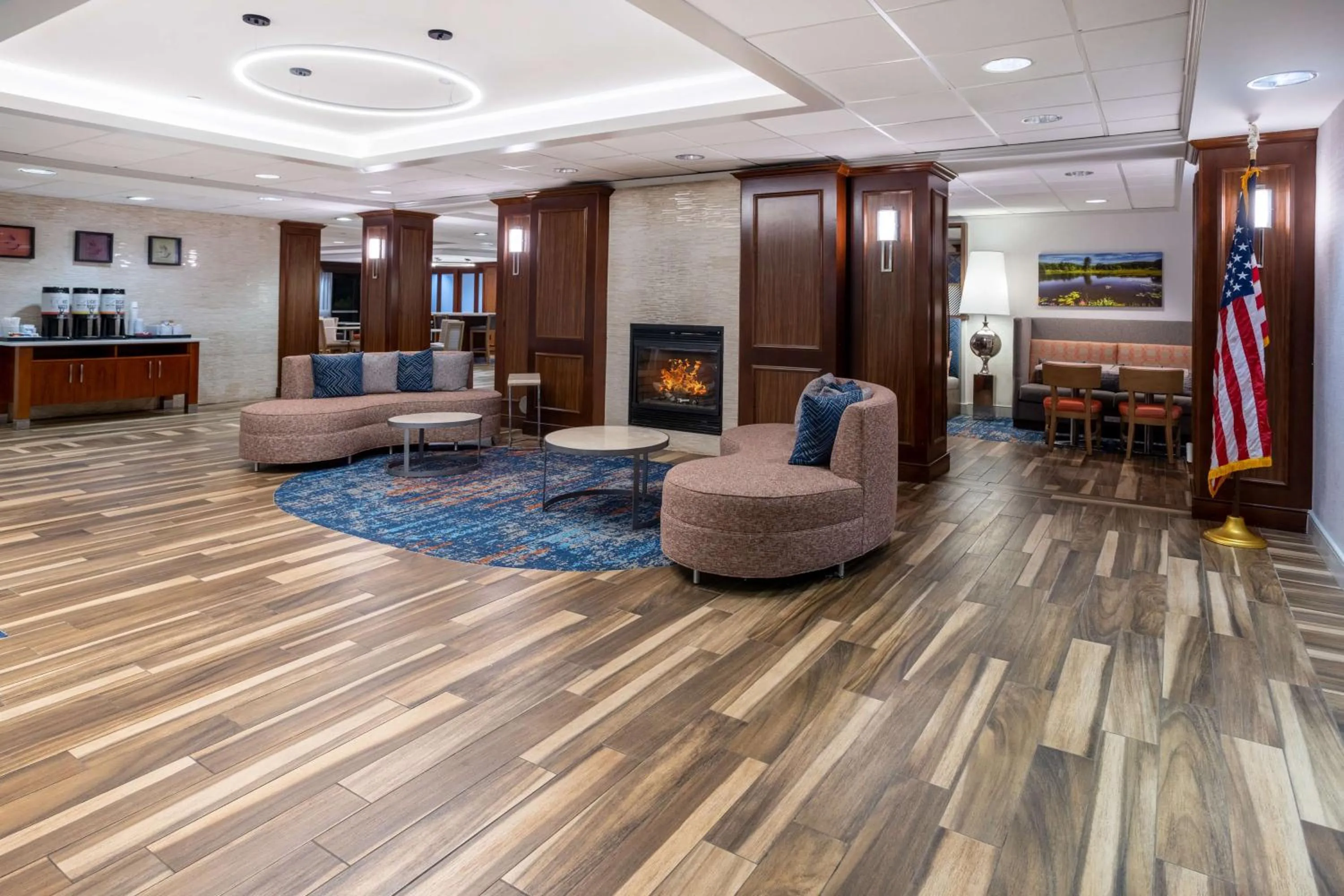 Lobby or reception in Hampton Inn Harriman Woodbury