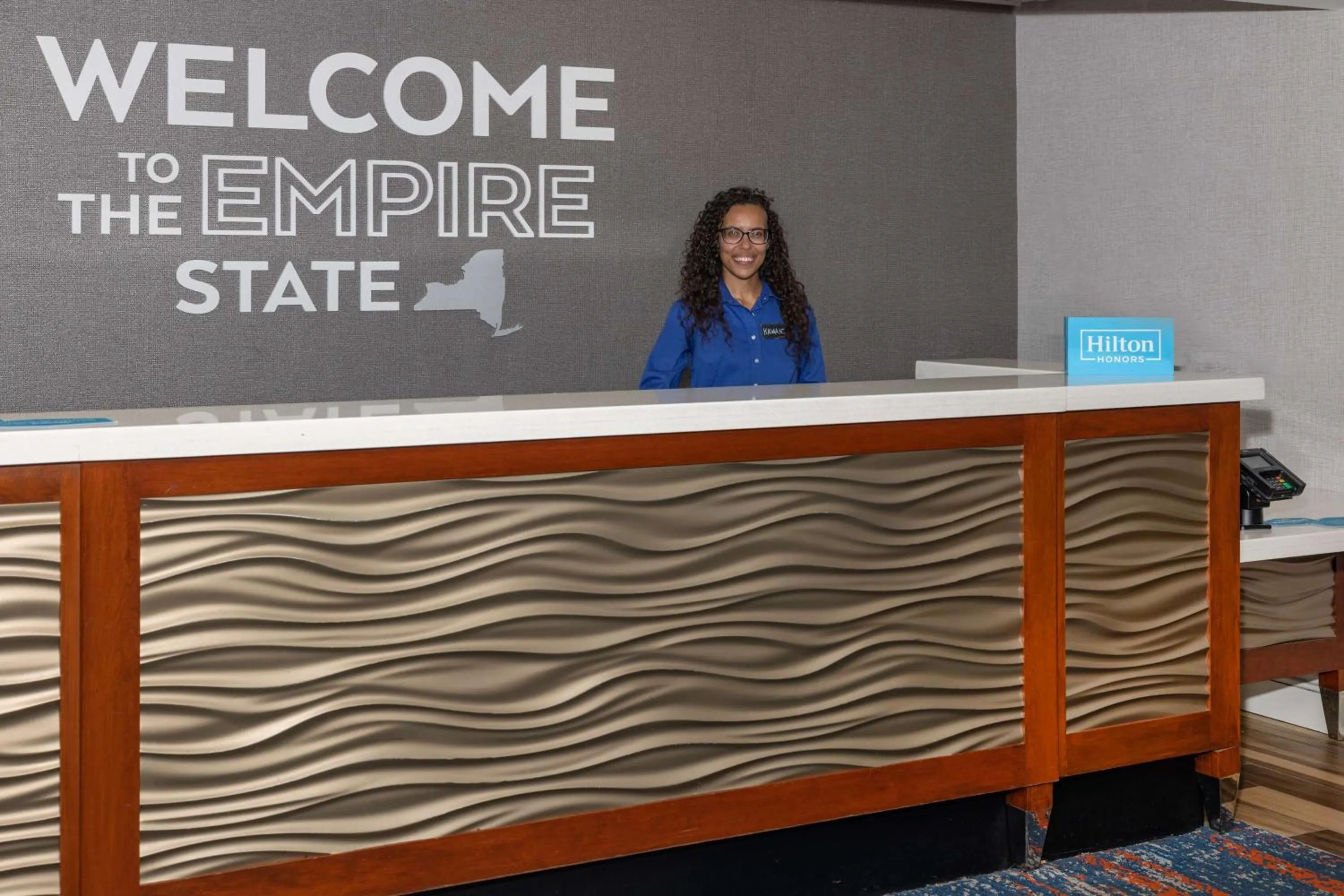 Lobby or reception in Hampton Inn Harriman Woodbury