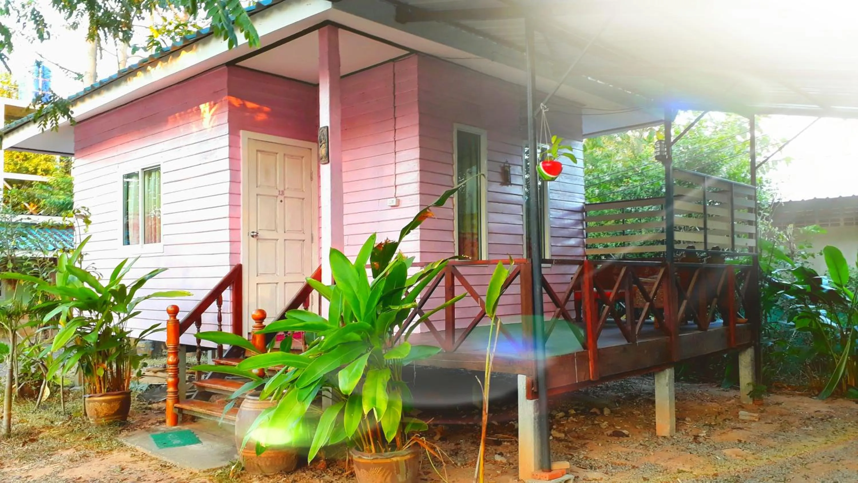 Patio in Greenhouse resort