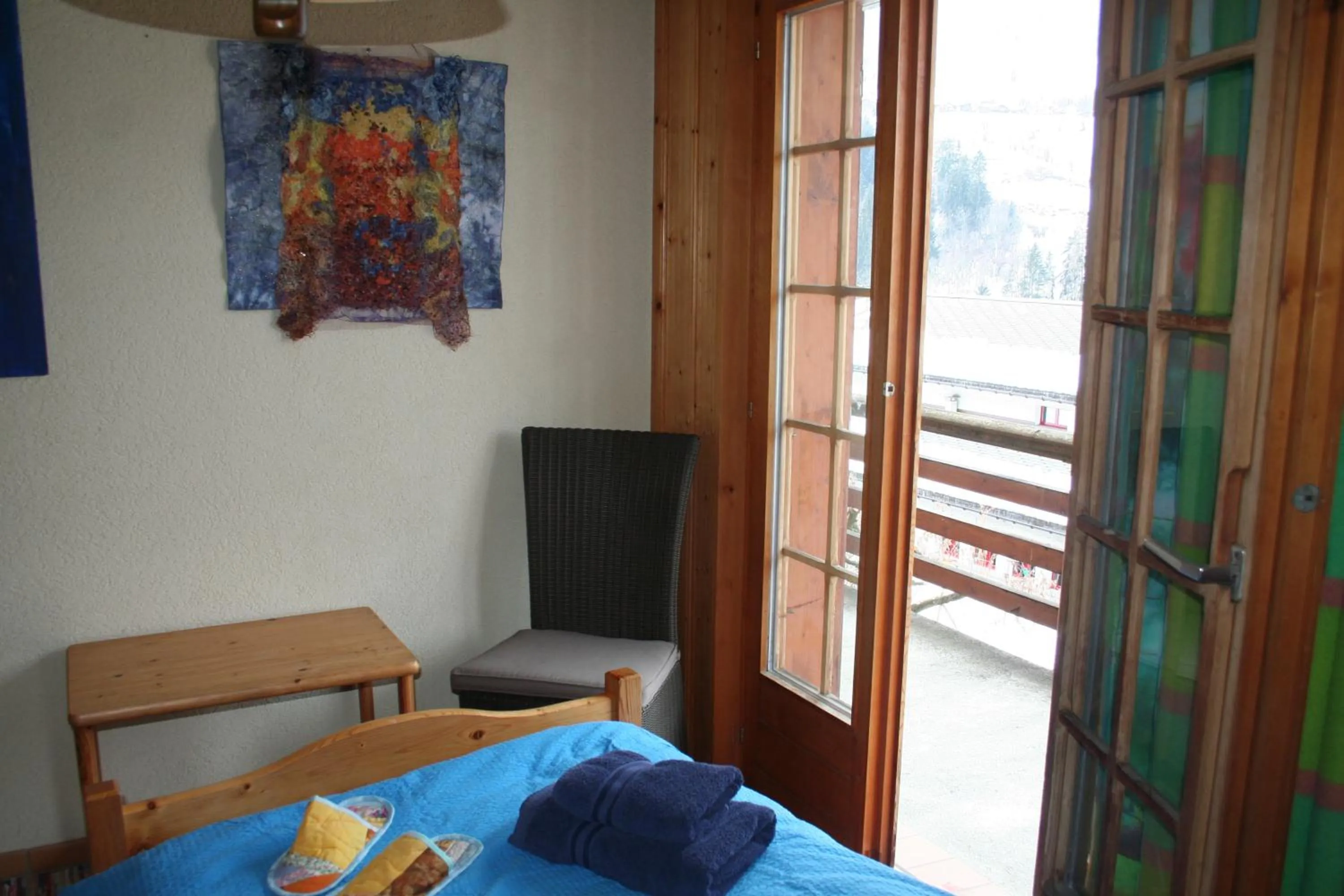 Bedroom in BnB Claudy et Elizabeth Michellod-Dutheil